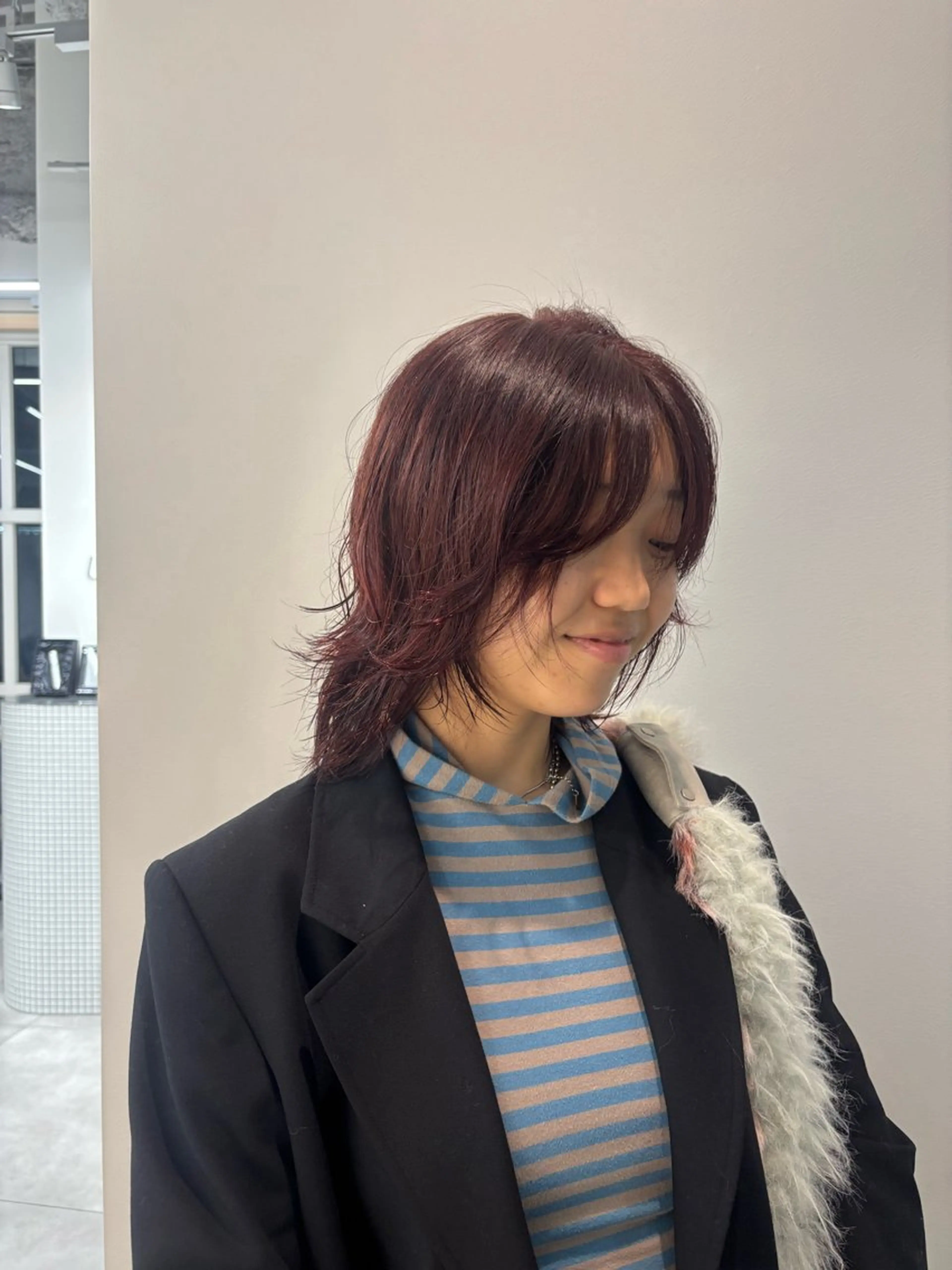 ミディアム ヘアカラー トリートメント unami omotesando所属・艶髪໒꒱/透明感 カラー🍀_そら🪽のその他イメージ