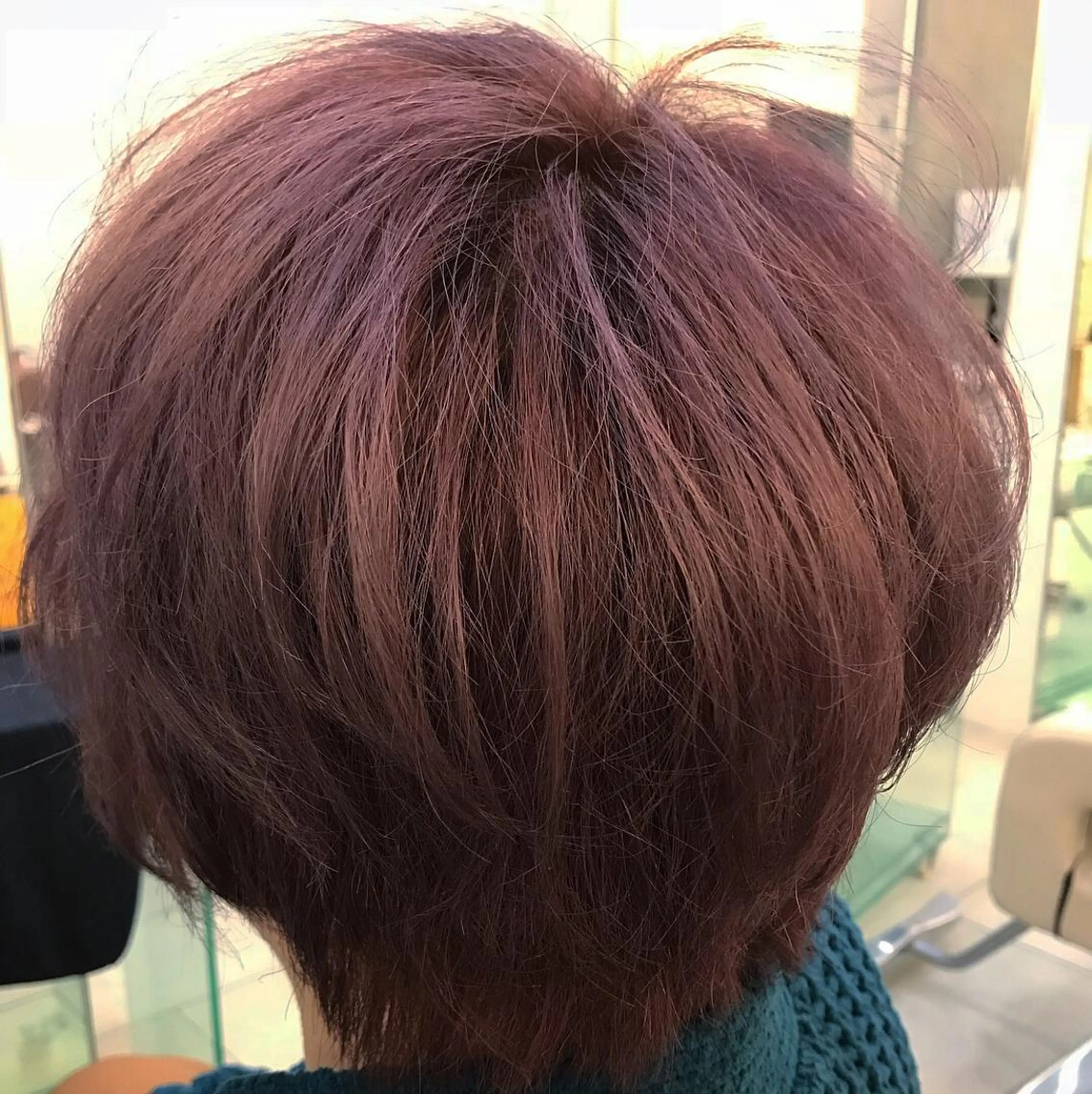 ショート カラー ラベンダーカラー ラベンダーピンク ピンクカラー バイオレットカラー 松本 潔樹のヘアスタイル