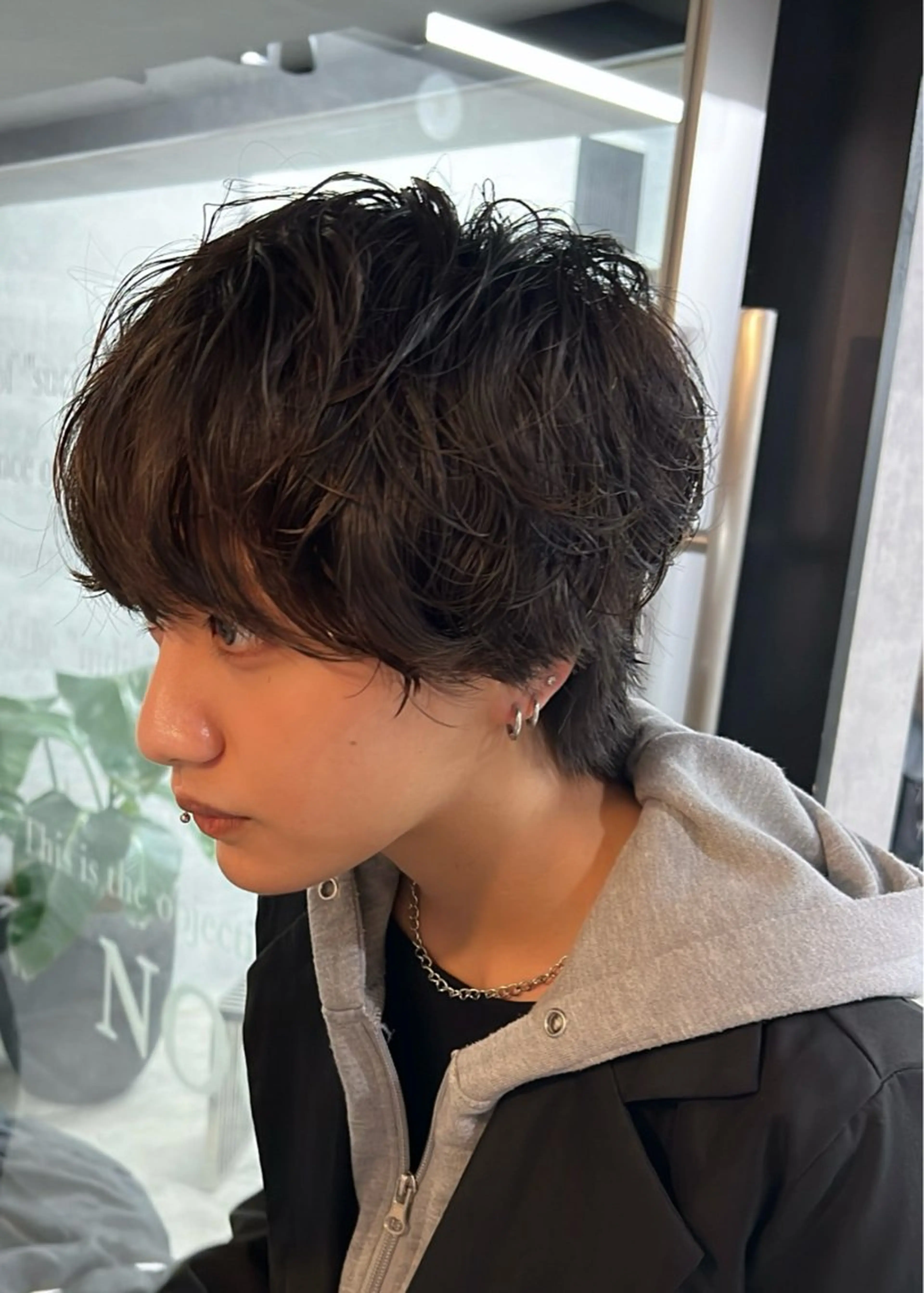 パーマ メンズ 表参道/ハイライト /tsumugiのヘアスタイル