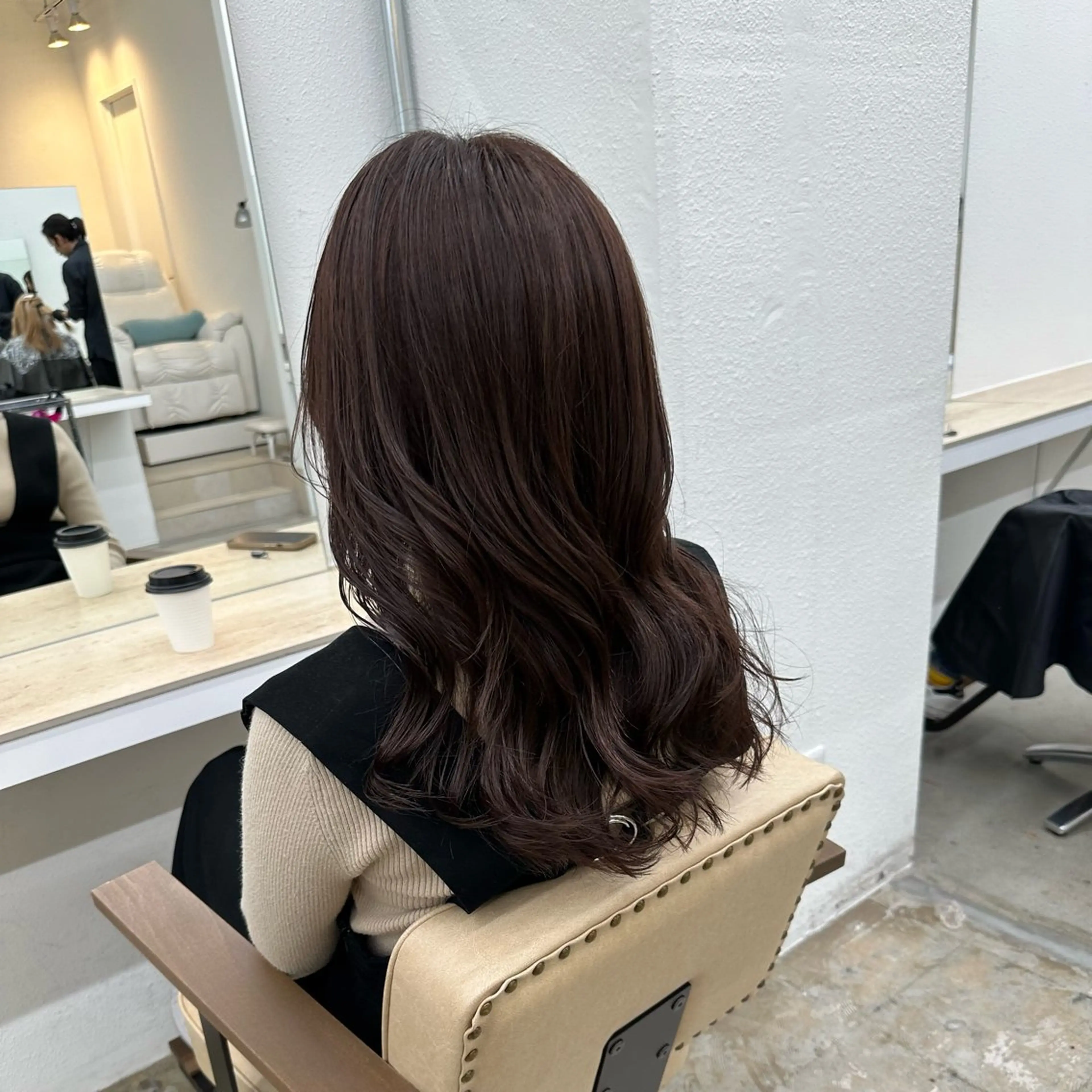 ロング ヘアカラー 🎀透明艶カラー🎀 大橋美優🎀のヘアスタイル