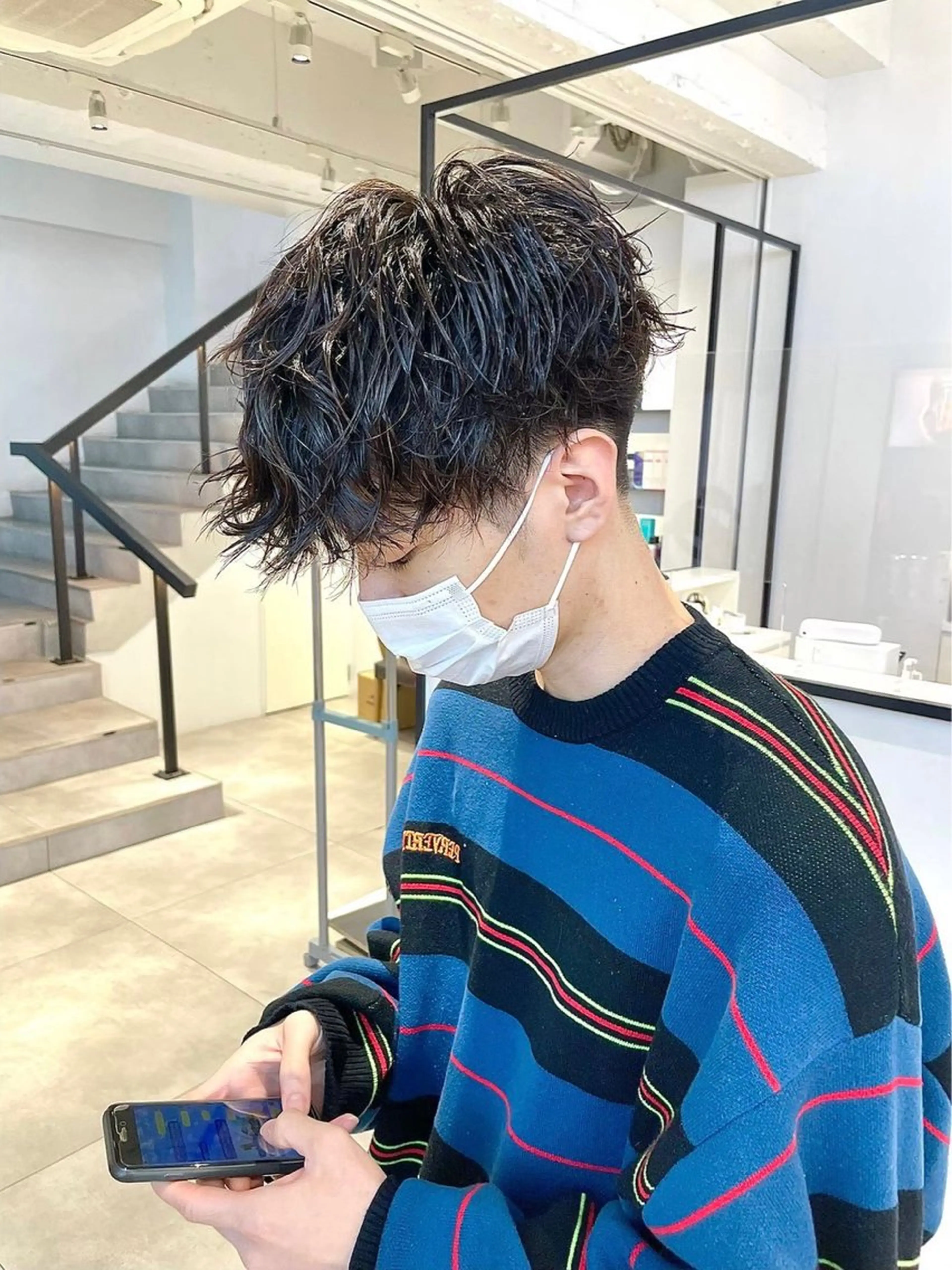 メンズ メンズブリーチ メンズハイトーン メンズ韓国風 emu所属・けいこ🍊ニュアンス ネイル/個性派ネイルのネイルデザイン