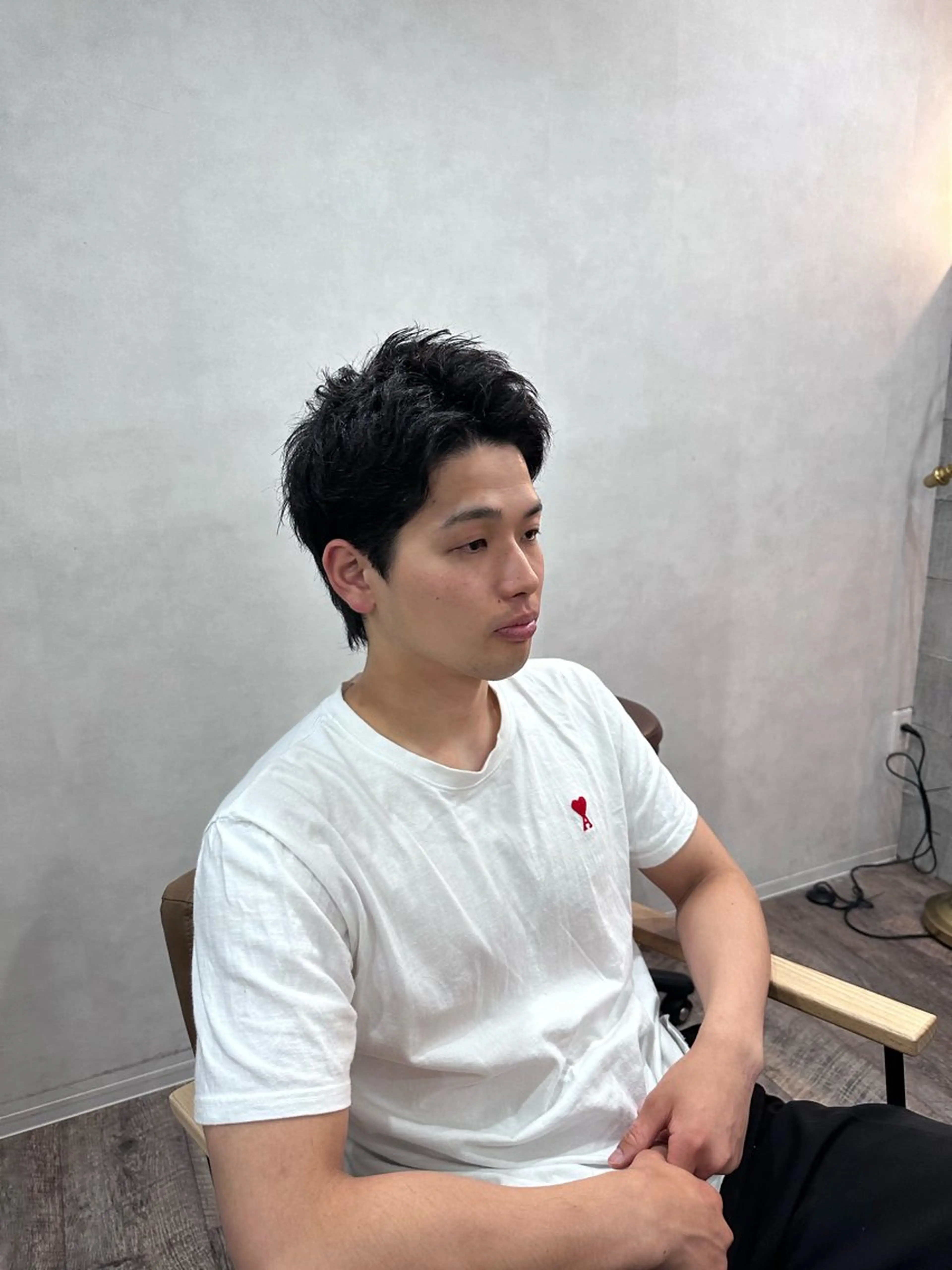 【扱いやすい】メンズカット（骨格補正）の写真