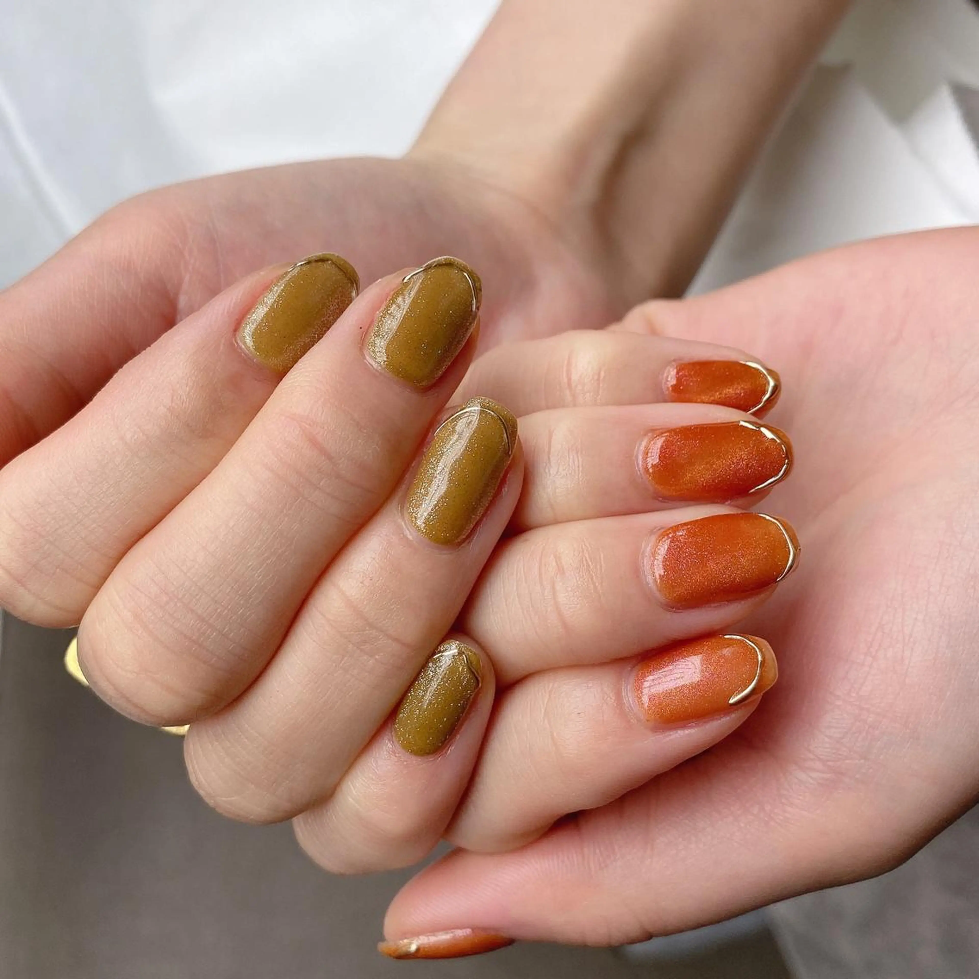 ネイル アートネイル オーロラネイル キラキラネイル マグネットネイル ミラーネイル To Me Nail所属・🩵 mei🩵のネイルデザイン
