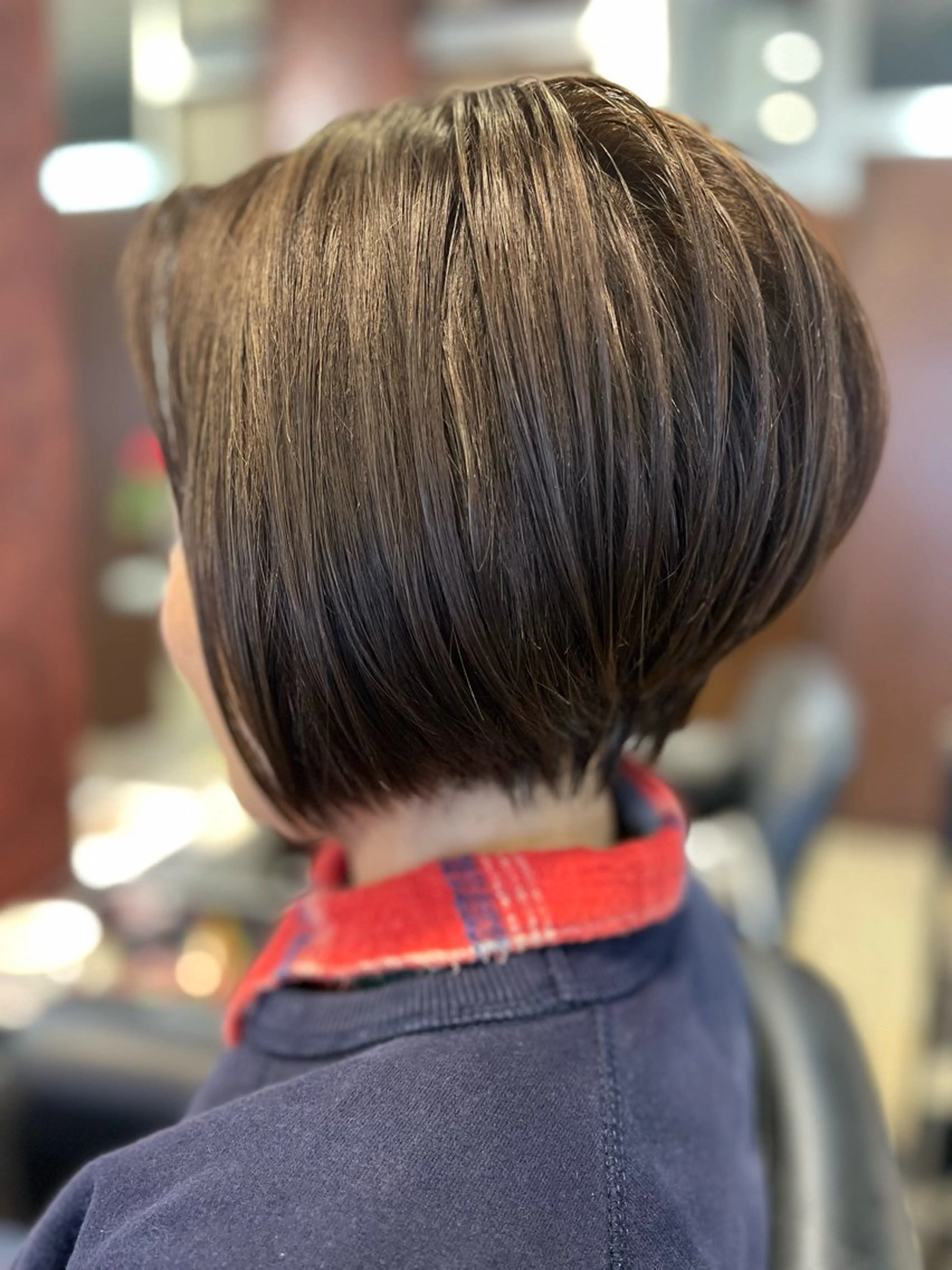 ショート カラー ブルーカラー エル美容室所属・織田 英之のヘアスタイル