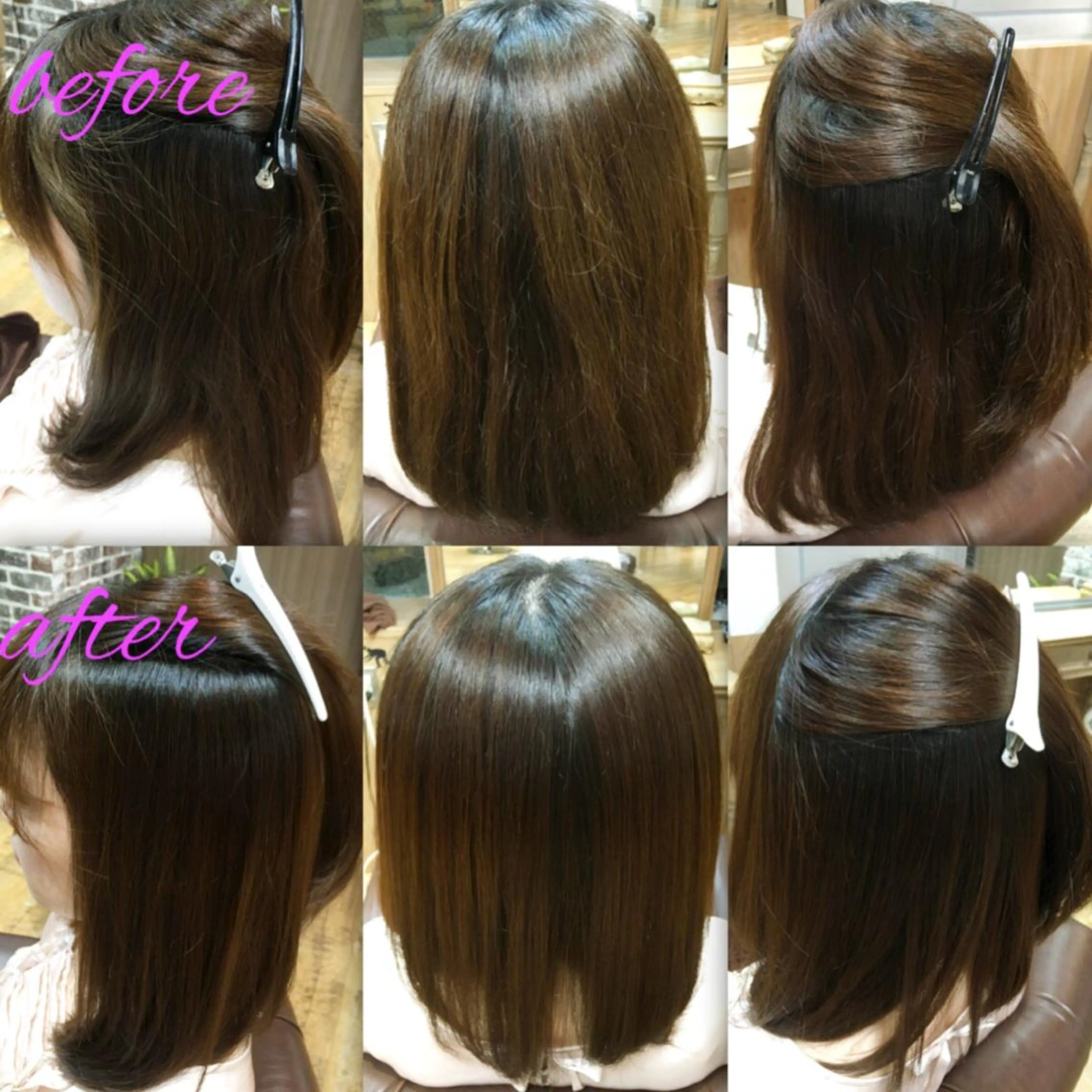 ミディアム パーマ ストレートパーマ ブリーチ縮毛矯正/ デサキ ショウヘイのヘアスタイル