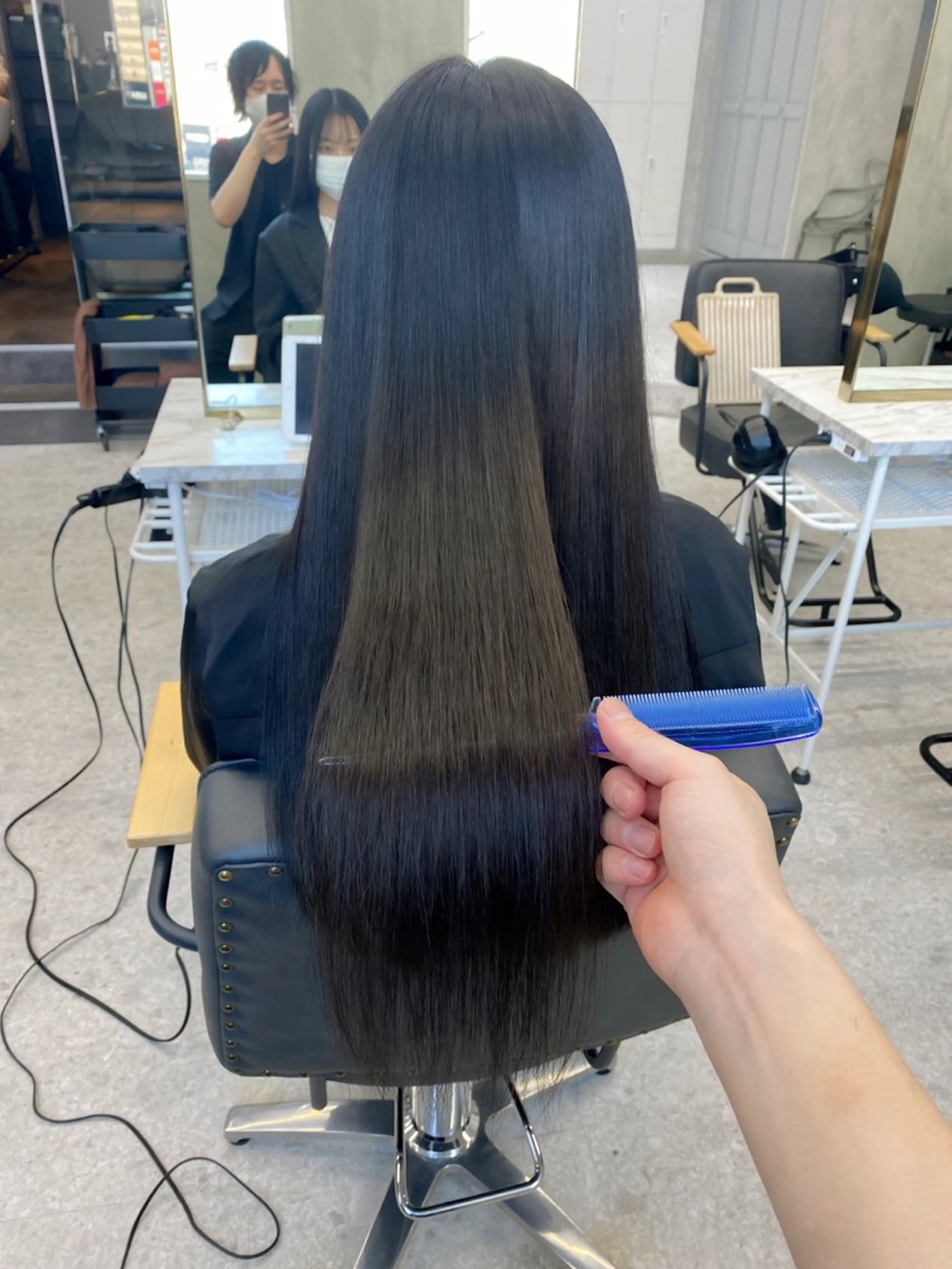 ロング カラー カット ヘアカラー トリートメント 🌈艶髪人気№１🌈 newi池袋店⭐江口のヘアスタイル