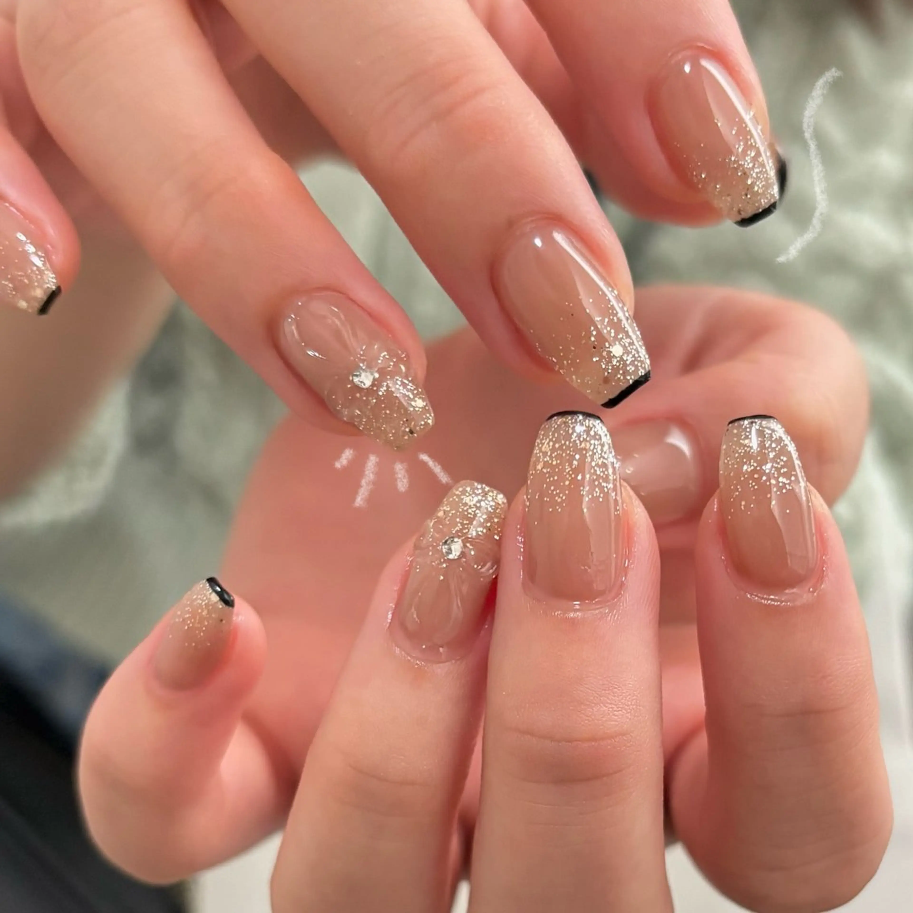 ネイル 持ち込み ハンドネイル Nailsalon BLOOM🌷 山崎のネイルデザイン
