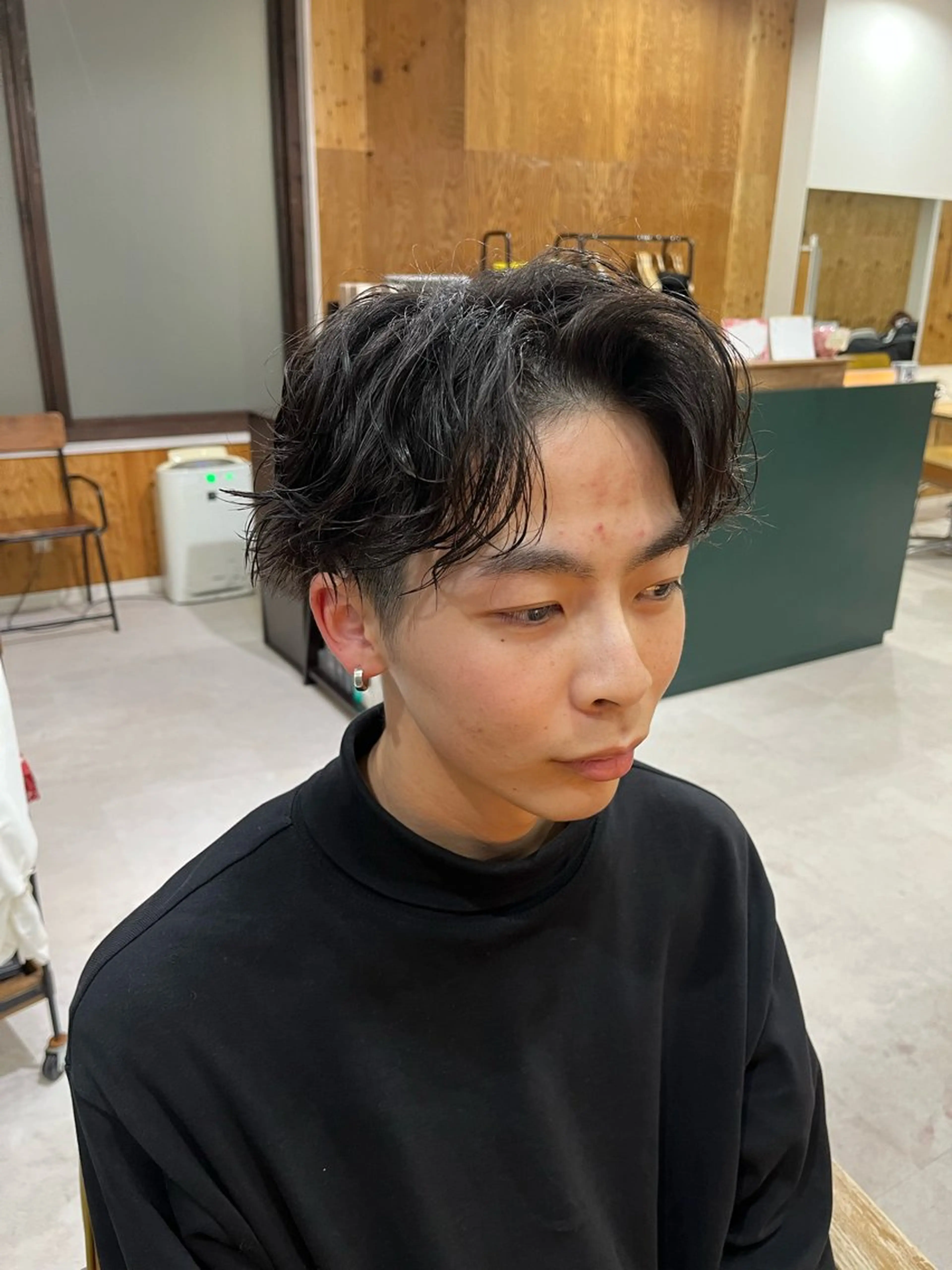 パーマ メンズ メンズパーマ スパイラルパーマ カット パーマ 【メンズパーマ専門】 質感職人/牧野成瀬のヘアスタイル