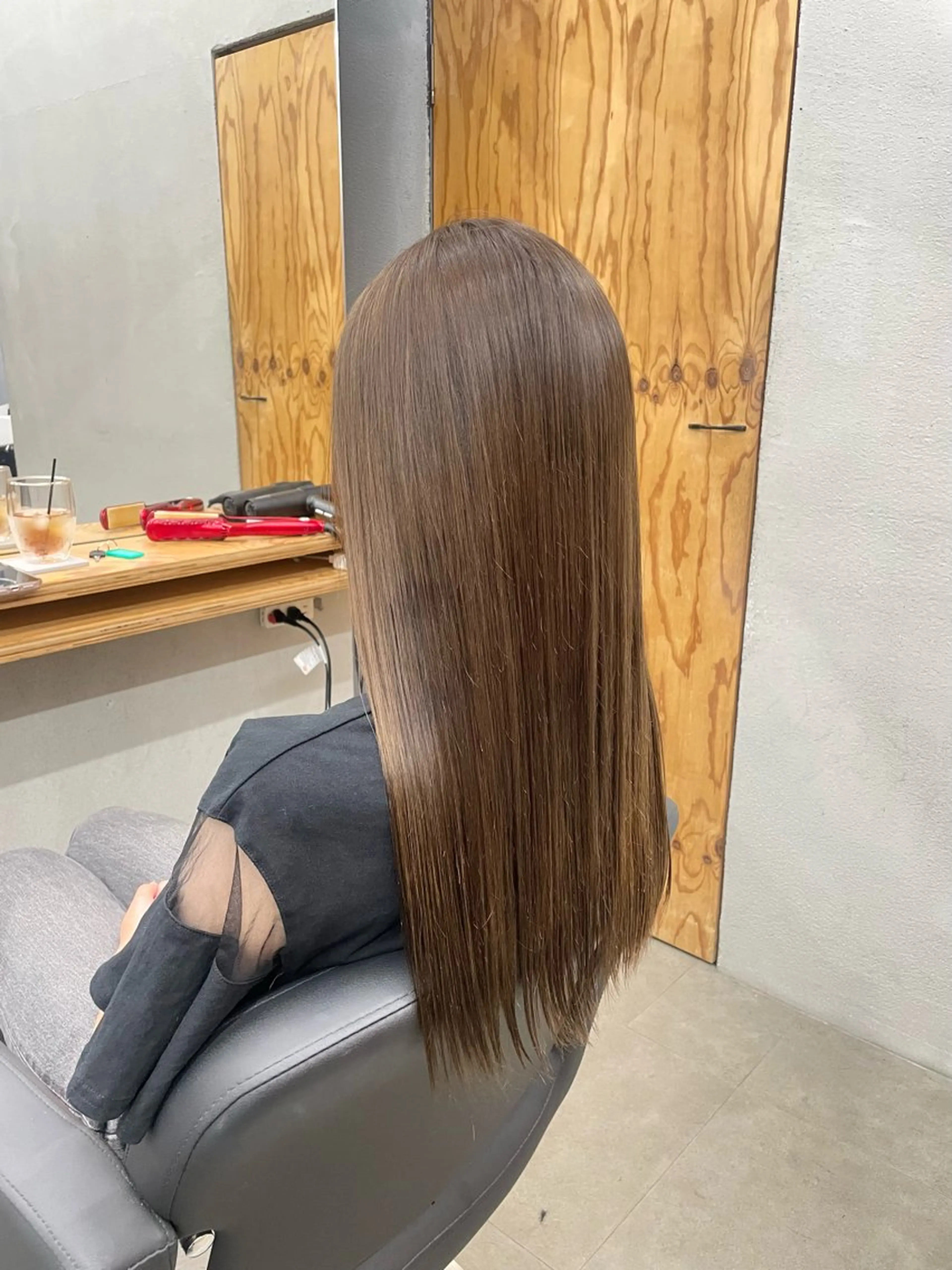 ロング カット ヘアカラー トリートメント ひより ／Nのヘアスタイル