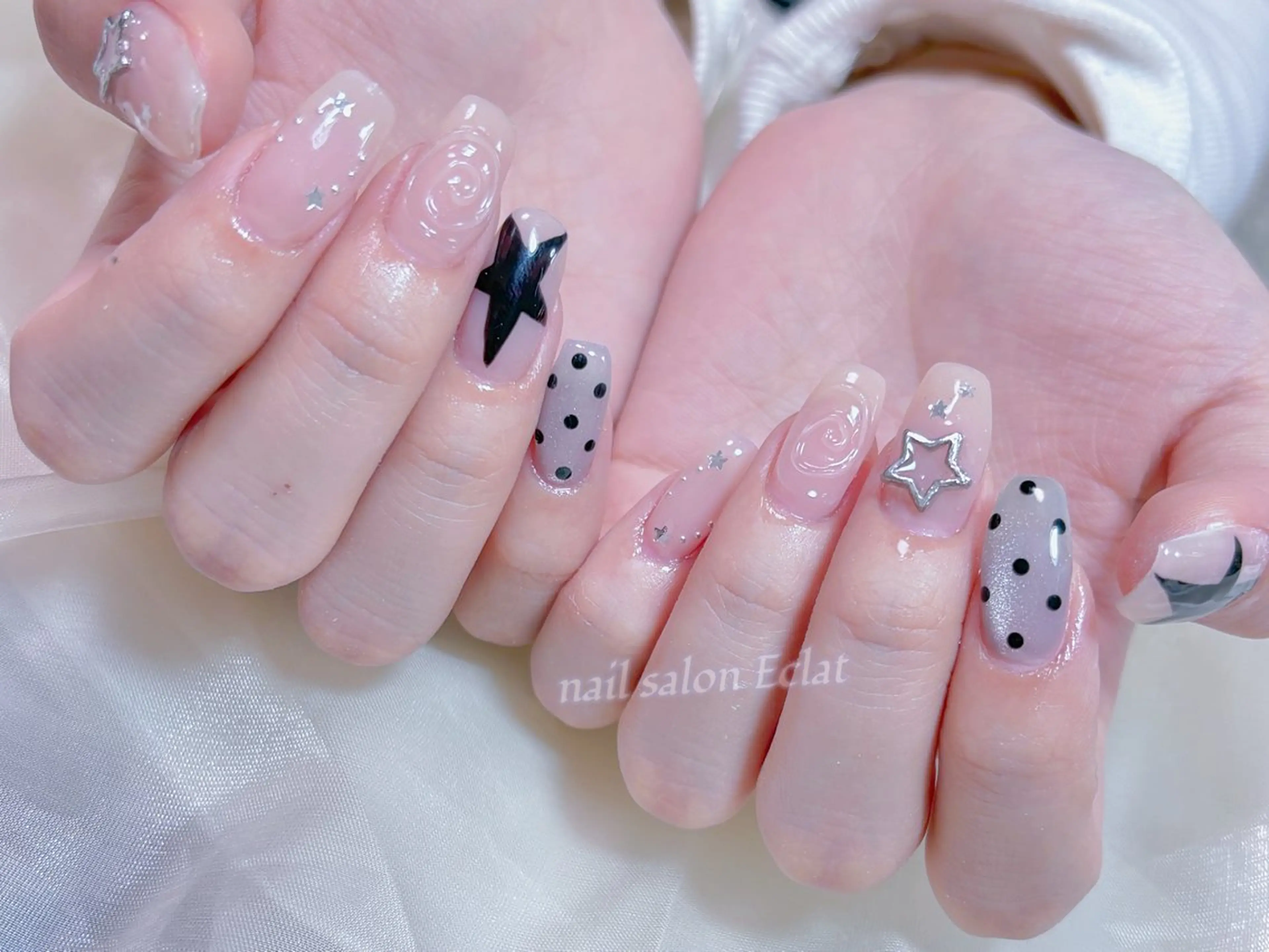 ネイル ハンドネイル ハンドケア ネイルサロンエクラ 🫧Shizukaのネイルデザイン