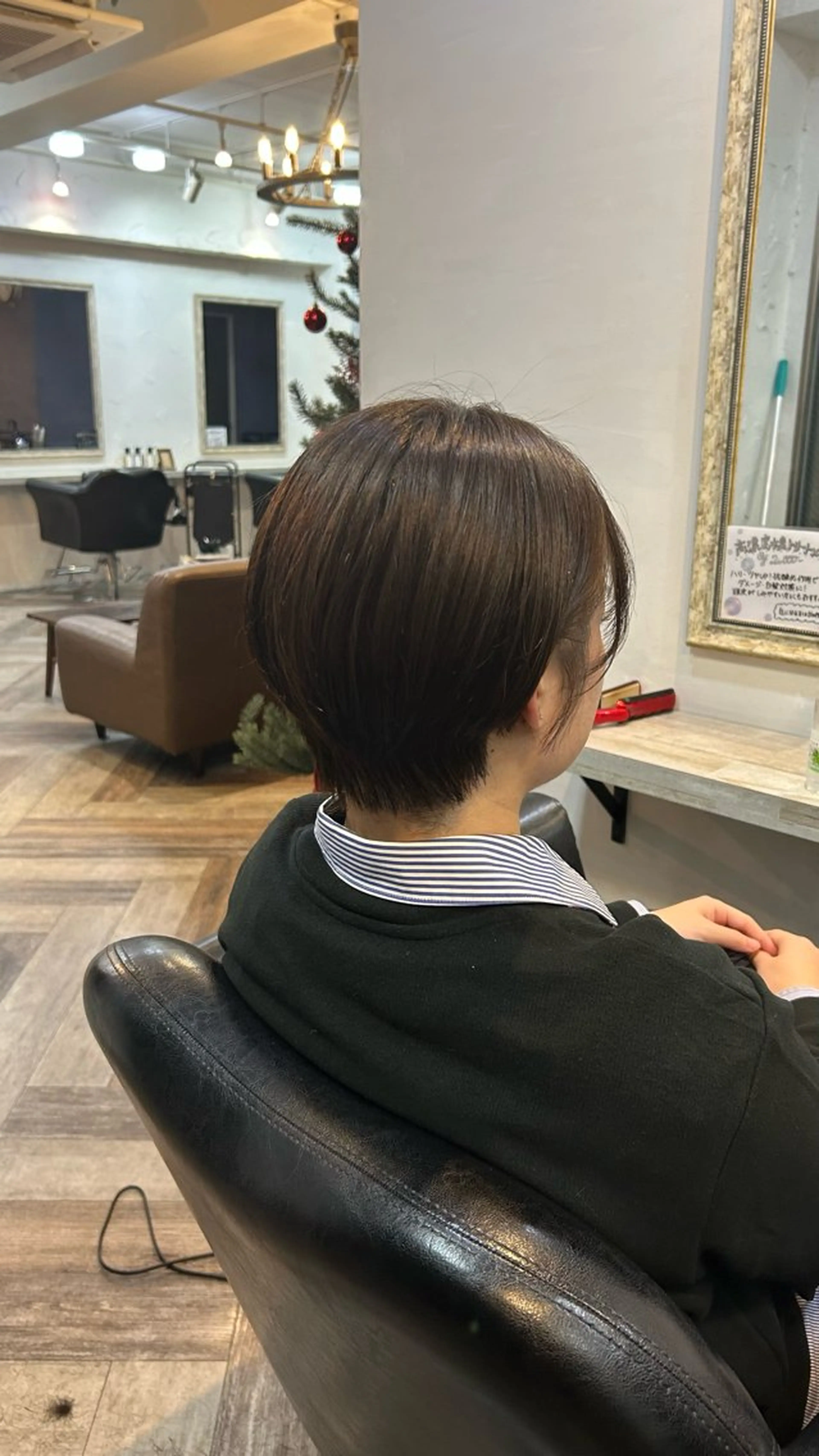 ショート ショートヘア カット ヘアカラー トリートメント HONAMI ．のヘアスタイル