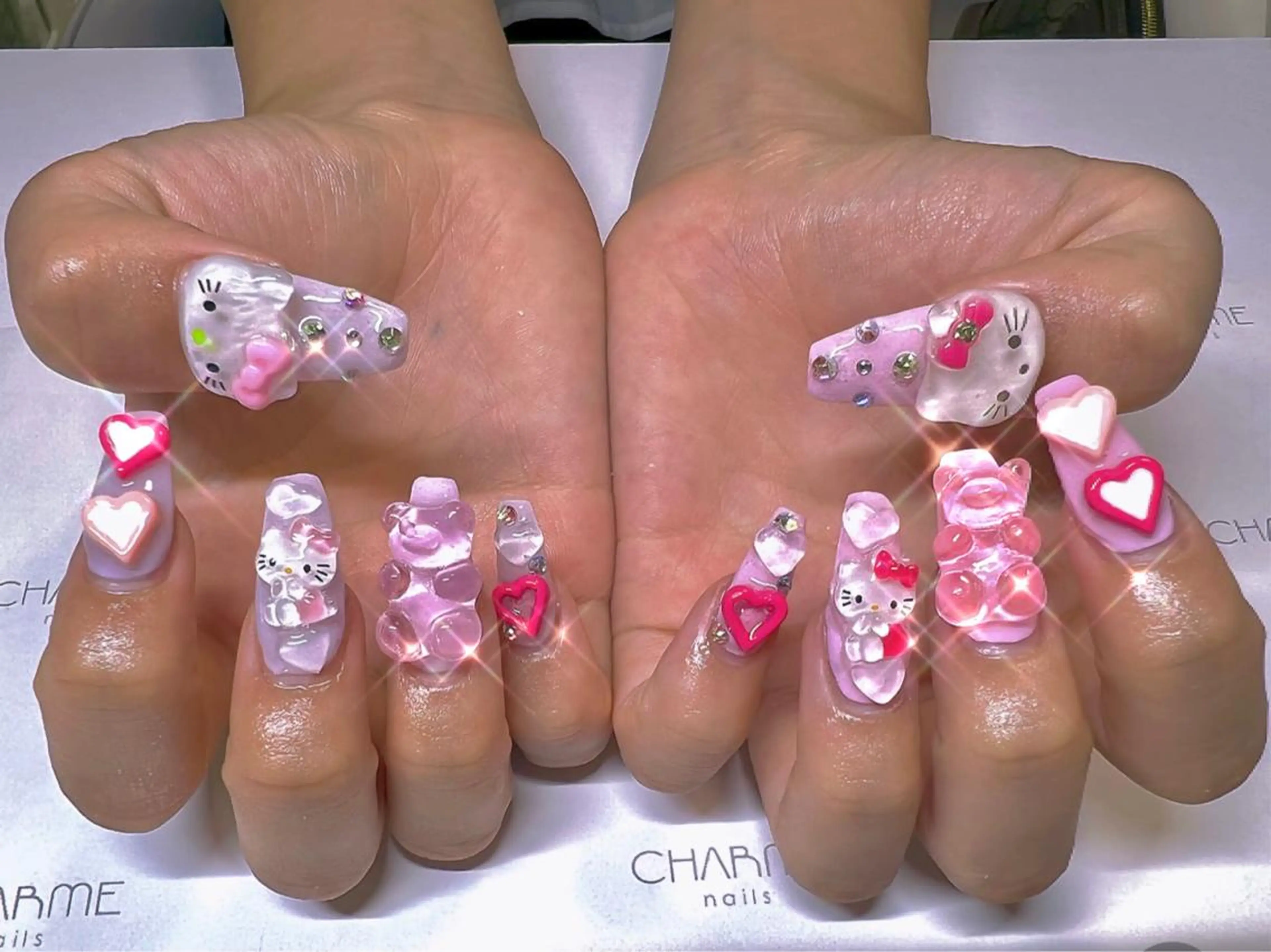 ネイル ハンドネイル CHARME 🤎〔RINA〕のネイルデザイン