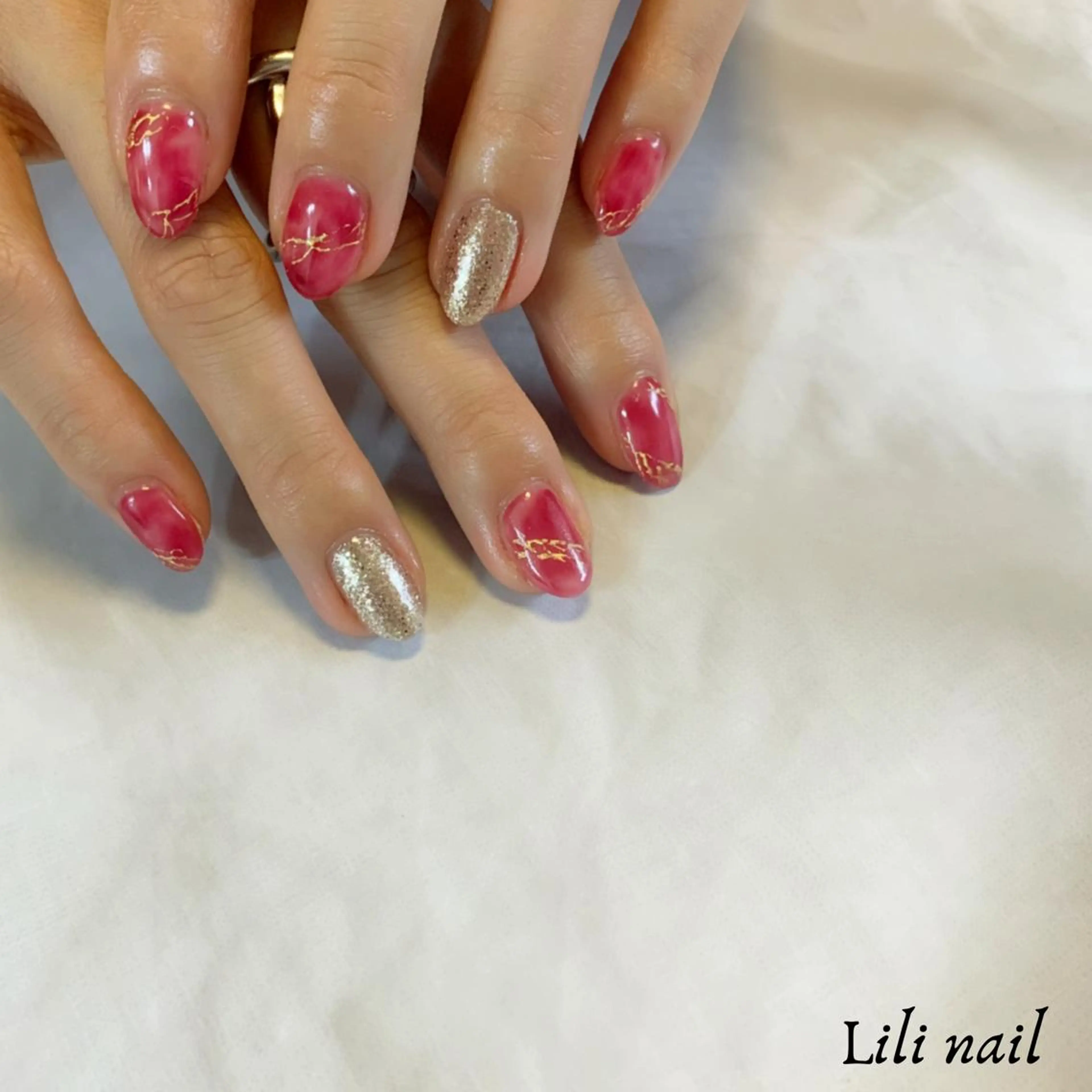 ネイル べっ甲ネイル ハンドネイル Lili beauty salon所属・Lilibeauty salonのネイルデザイン