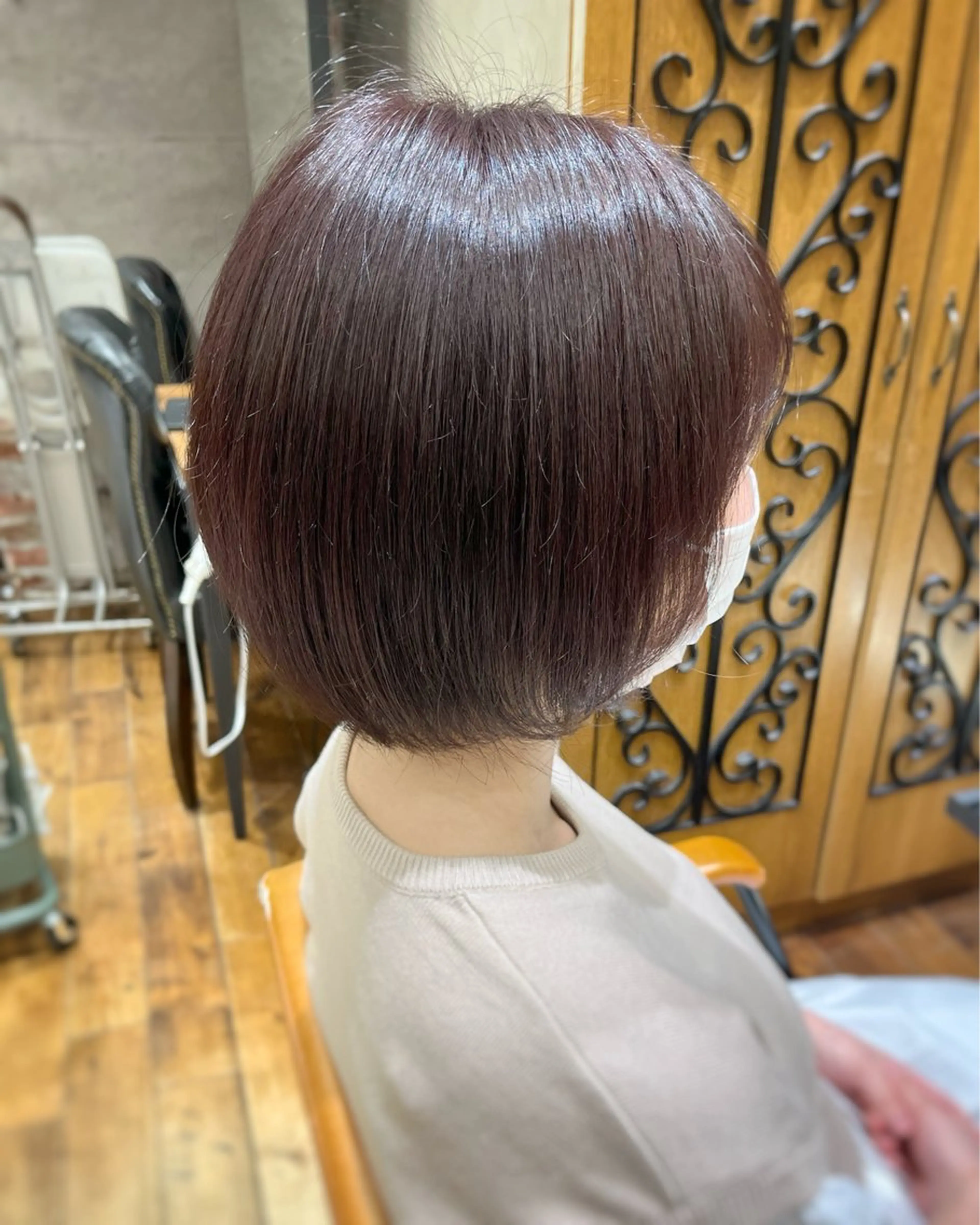 ショート カラー カット トリートメント 💍新宿ショート 💍岩田莉奈のヘアスタイル