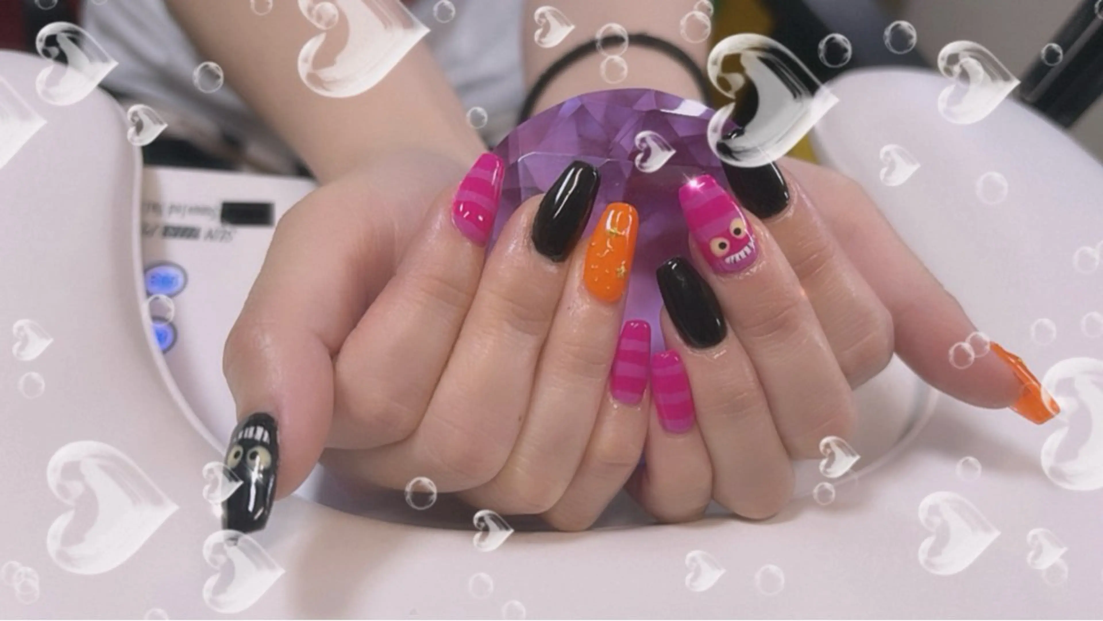 ネイル ハロウィン ハンドネイル NailSalona.k.a所属・k CHIORIのネイルデザイン