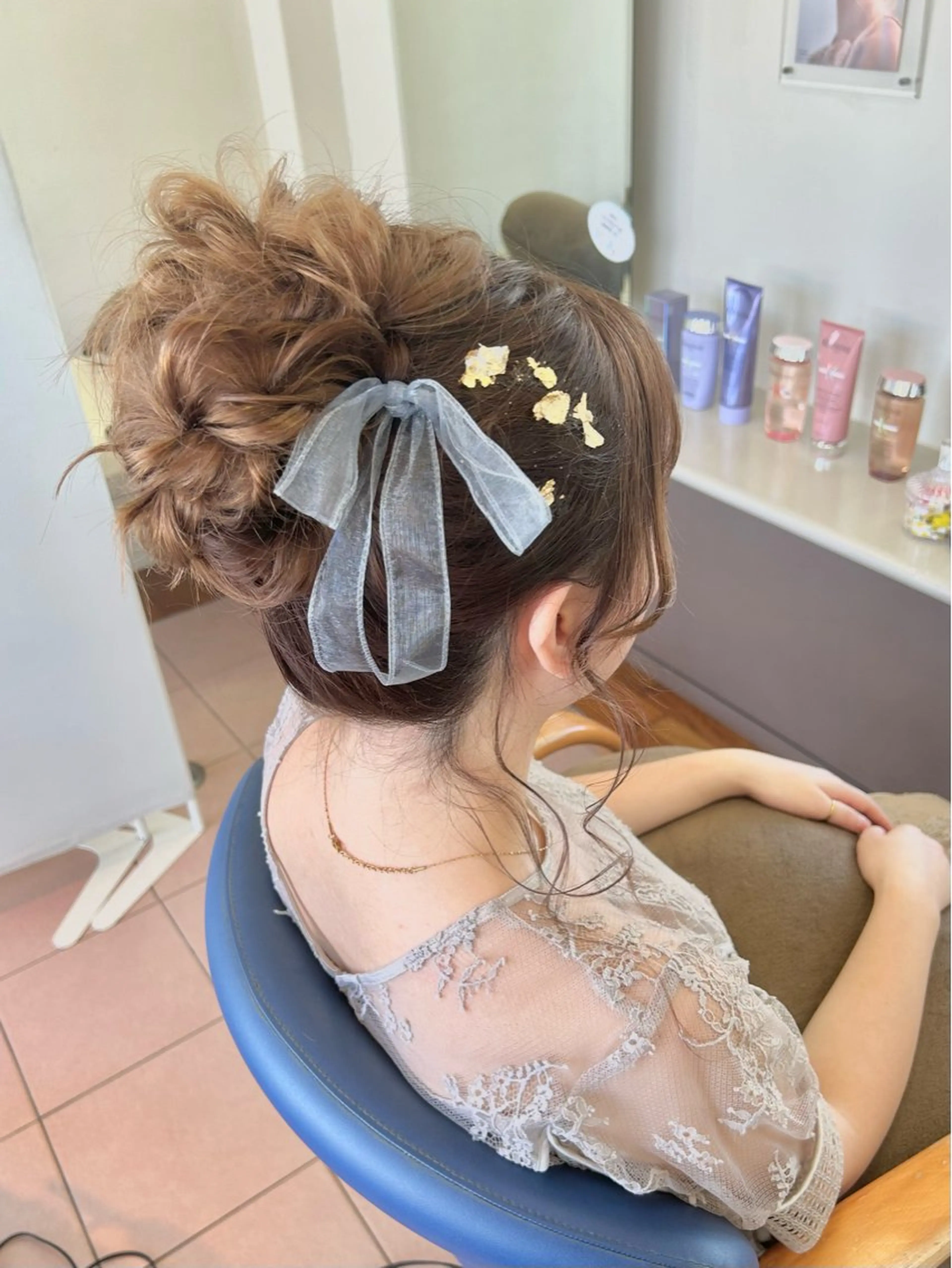 ロング ヘアアレンジ hair salon siro所属・小澤 志穂のヘアスタイル