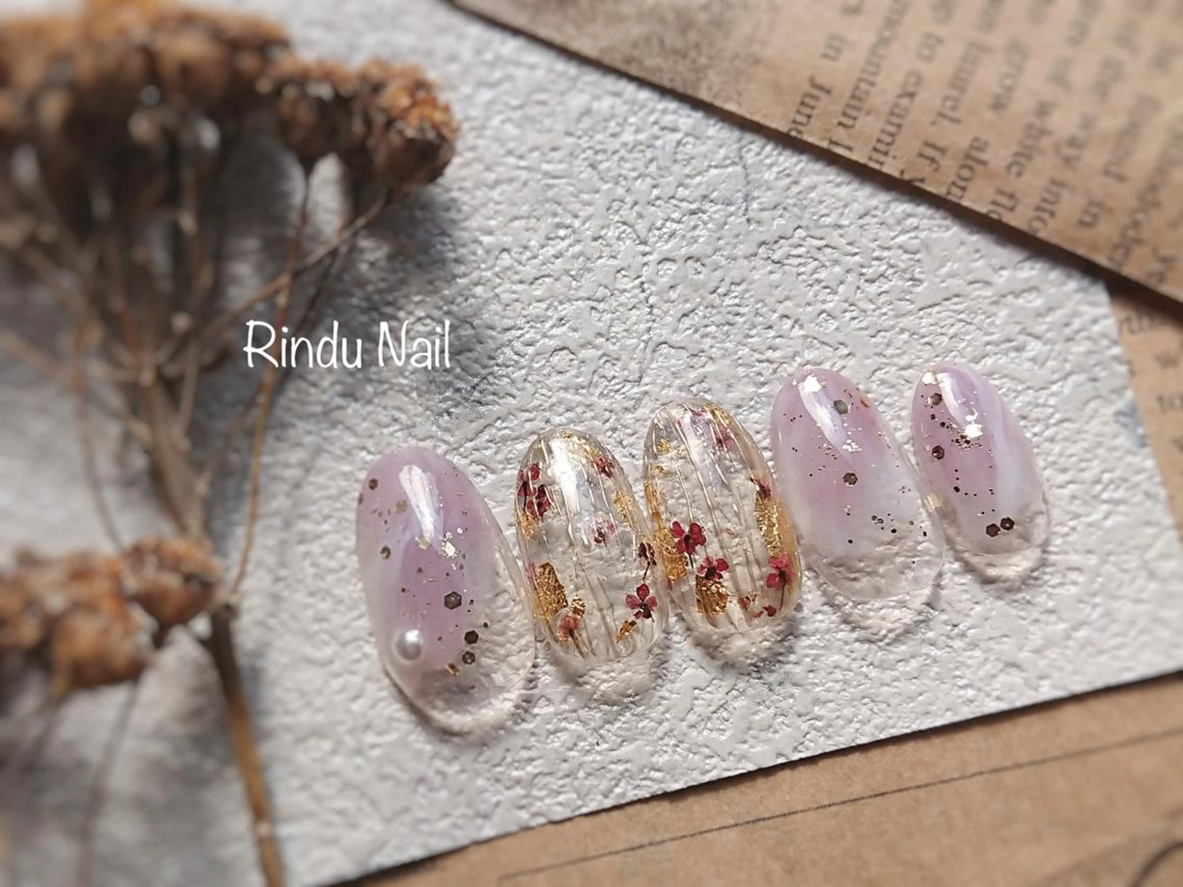 ネイル ニュアンスネイル Rindu Nail 上小田井ジュニアのネイルデザイン