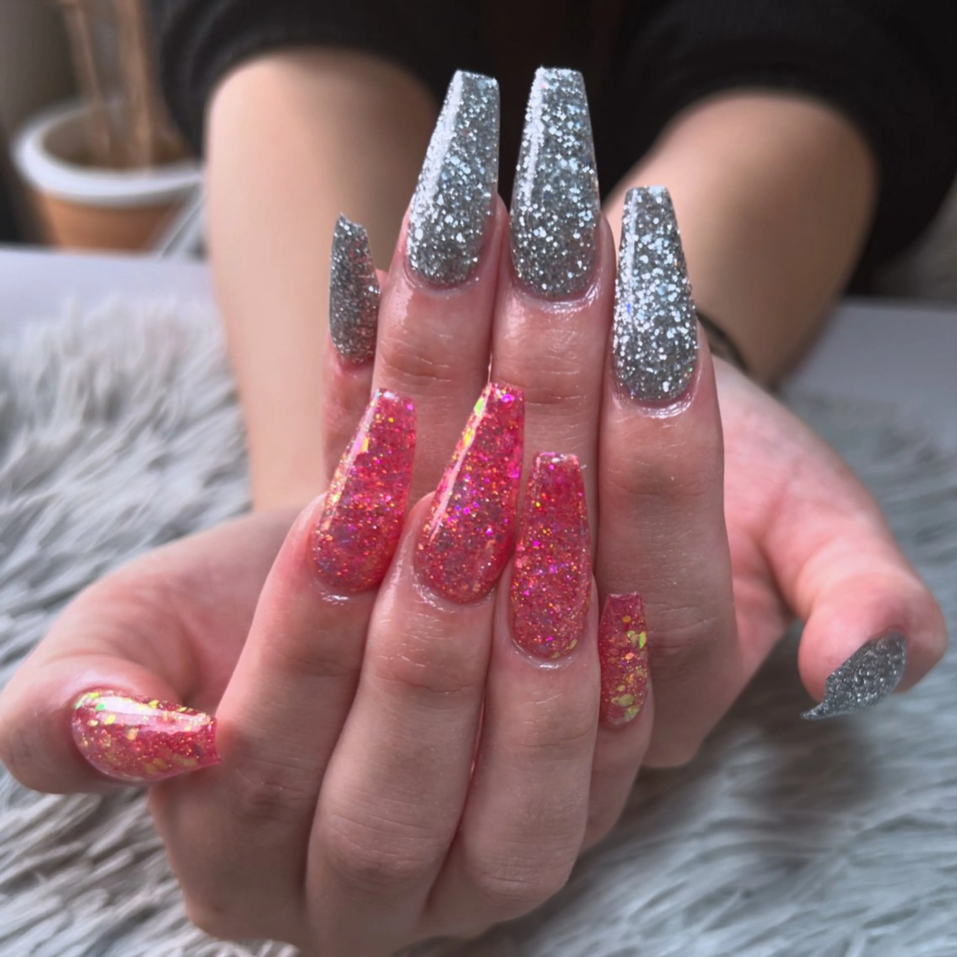 ネイル スカルプネイル ハンドネイル シェヌネイル JURAのネイルデザイン