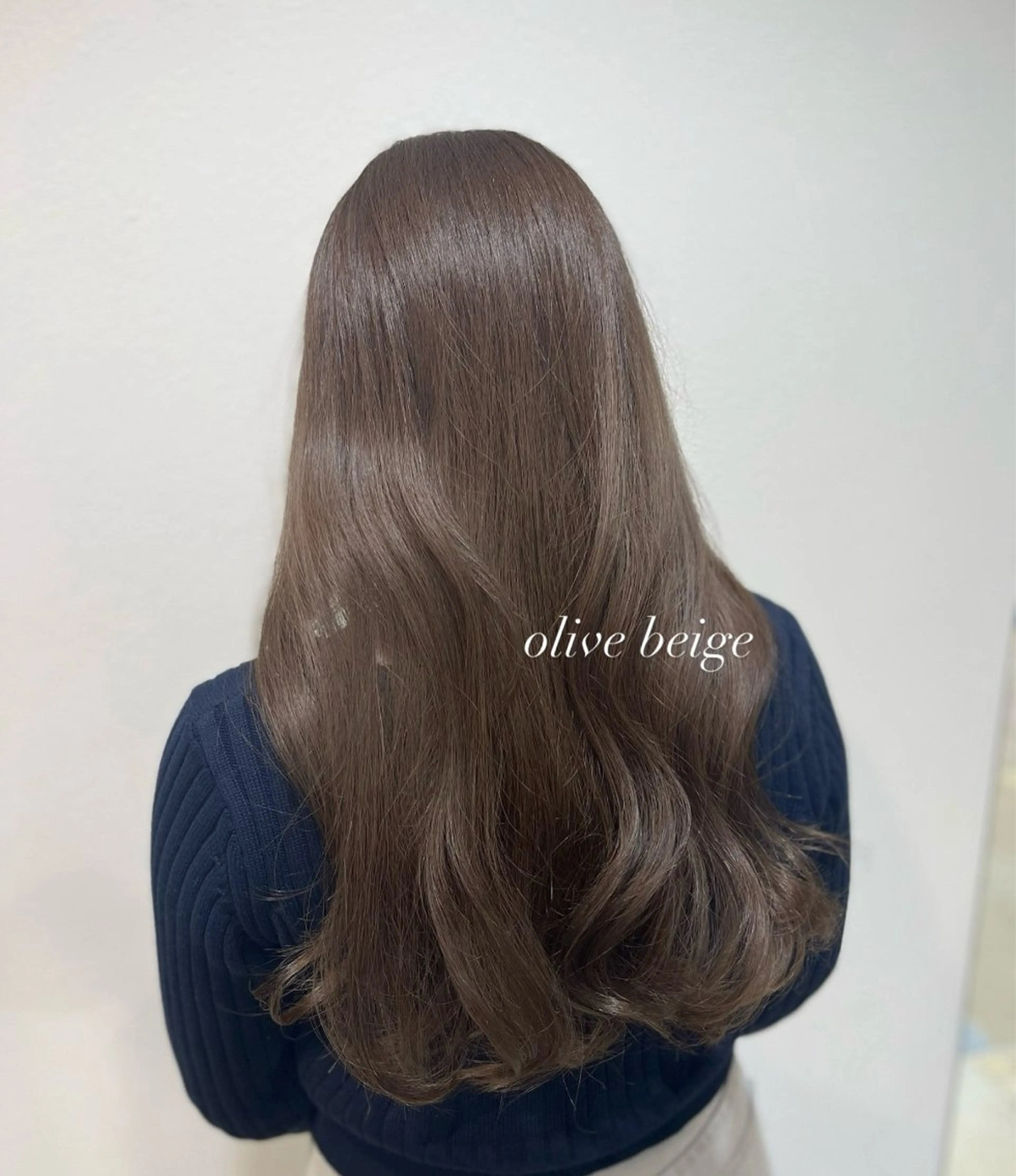 ロング カット ヘアカラー トリートメント 透明感カラー／ 艶感カラー／RAMUのヘアスタイル