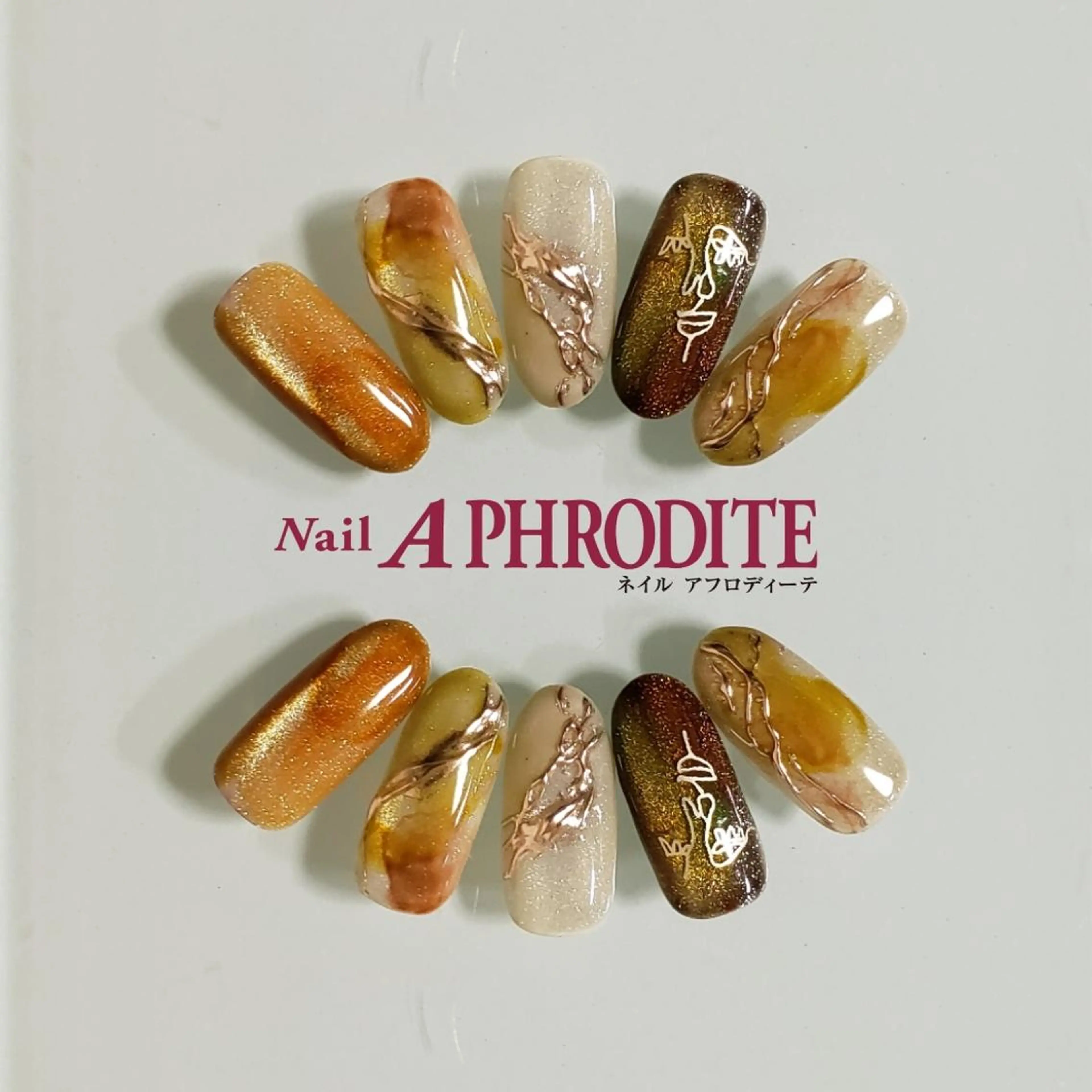 ネイル ジェルネイル 持ち込み ニュアンスネイル ソフトジェル ハンドネイル Nail  Aphroditeのネイルデザイン