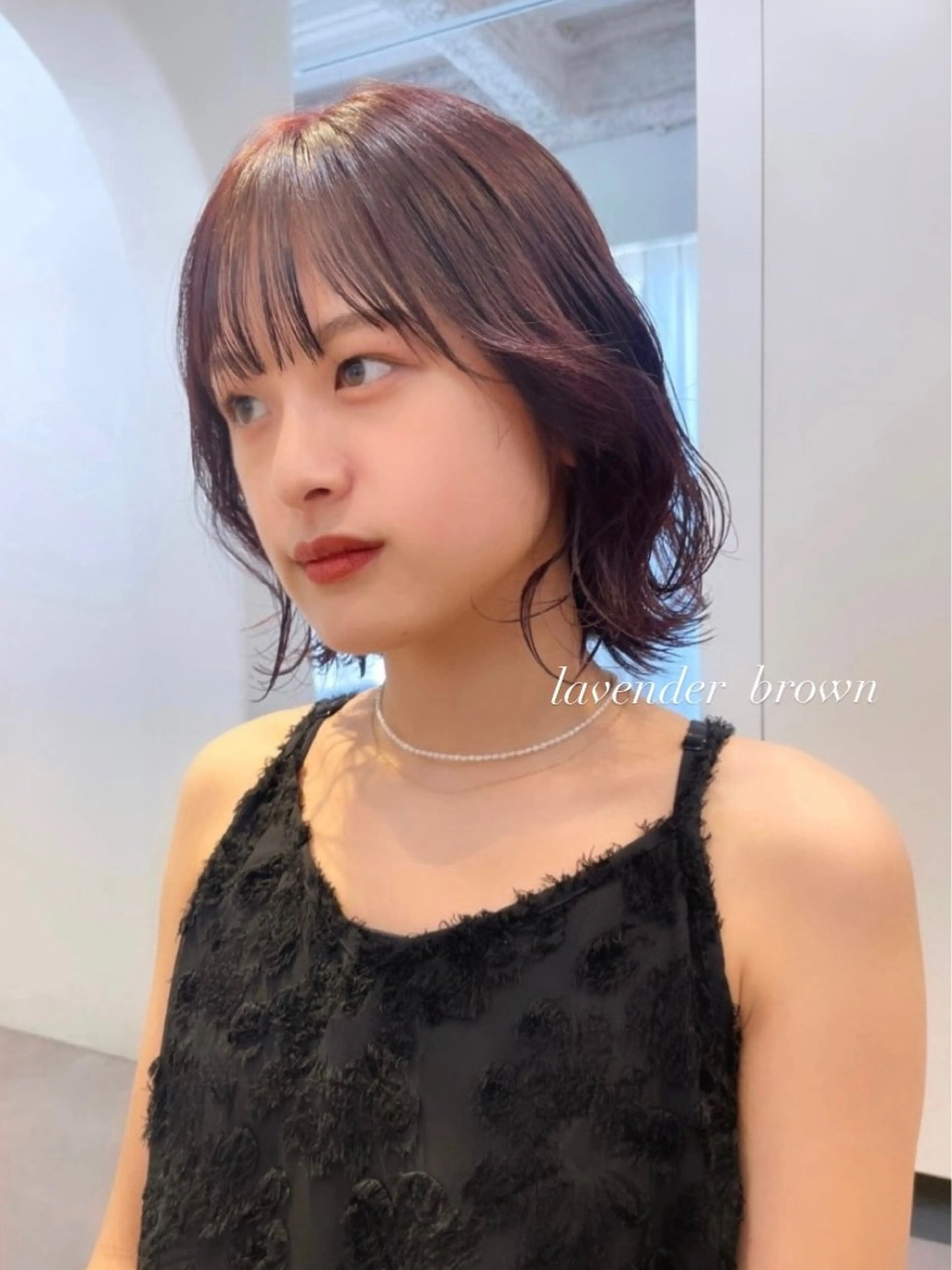 カラー ヘアカラー 若月 あやかのヘアスタイル