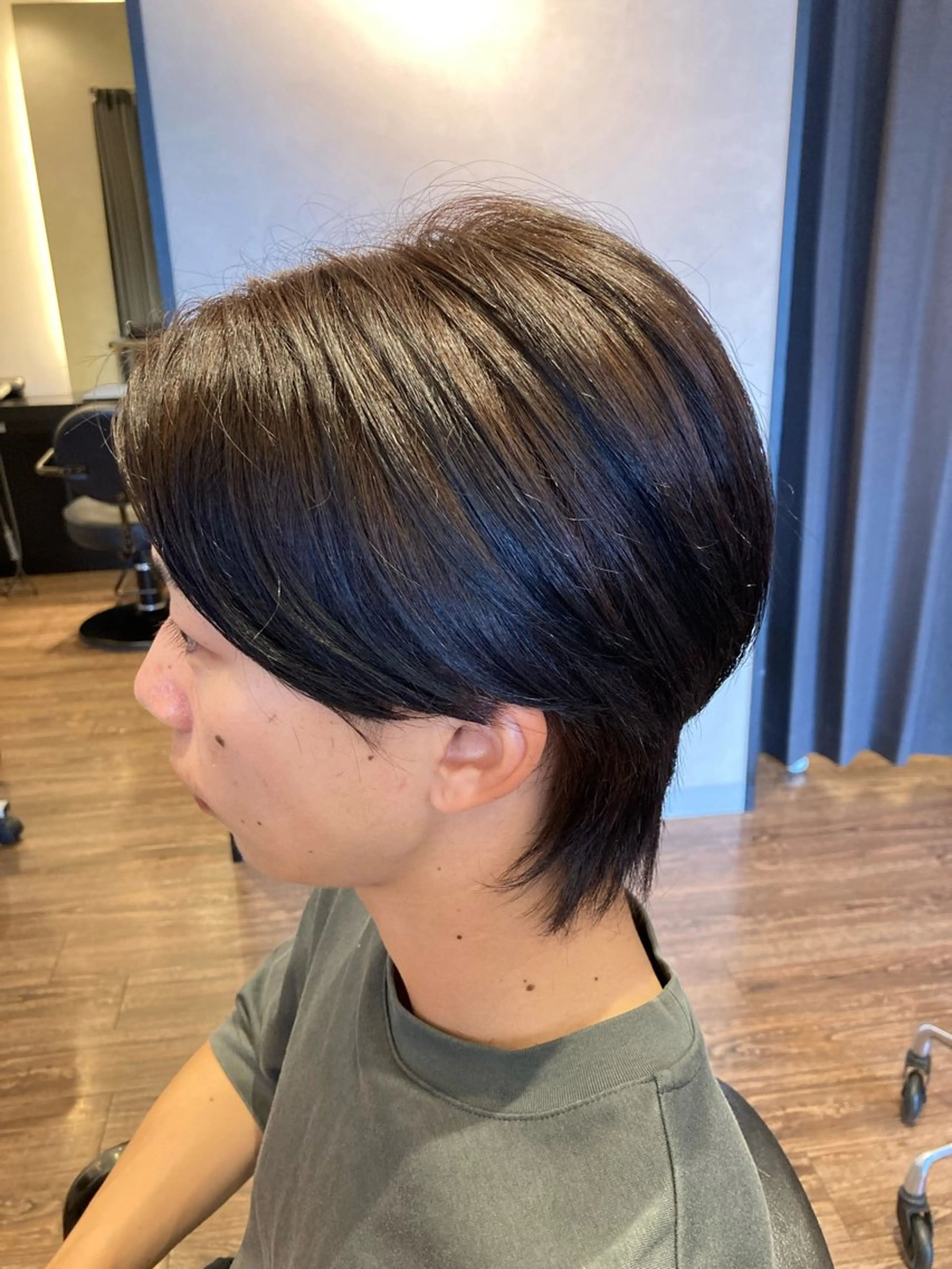 ショート パーマ メンズ メンズパーマ ニュアンスパーマ カット パーマ 橋本 和弥のヘアスタイル