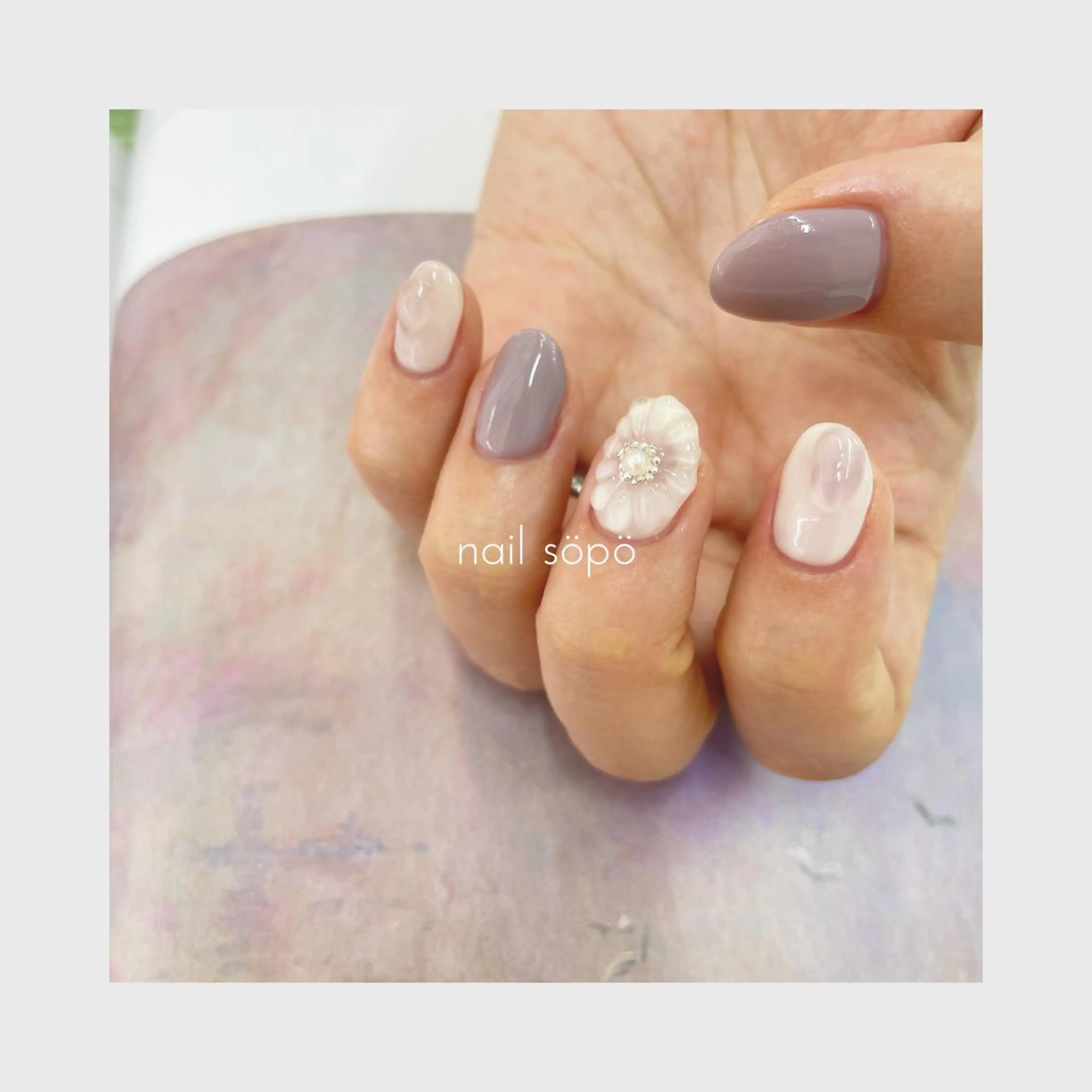 ネイル 自由が丘✳︎奥沢 nail söpöのネイルデザイン