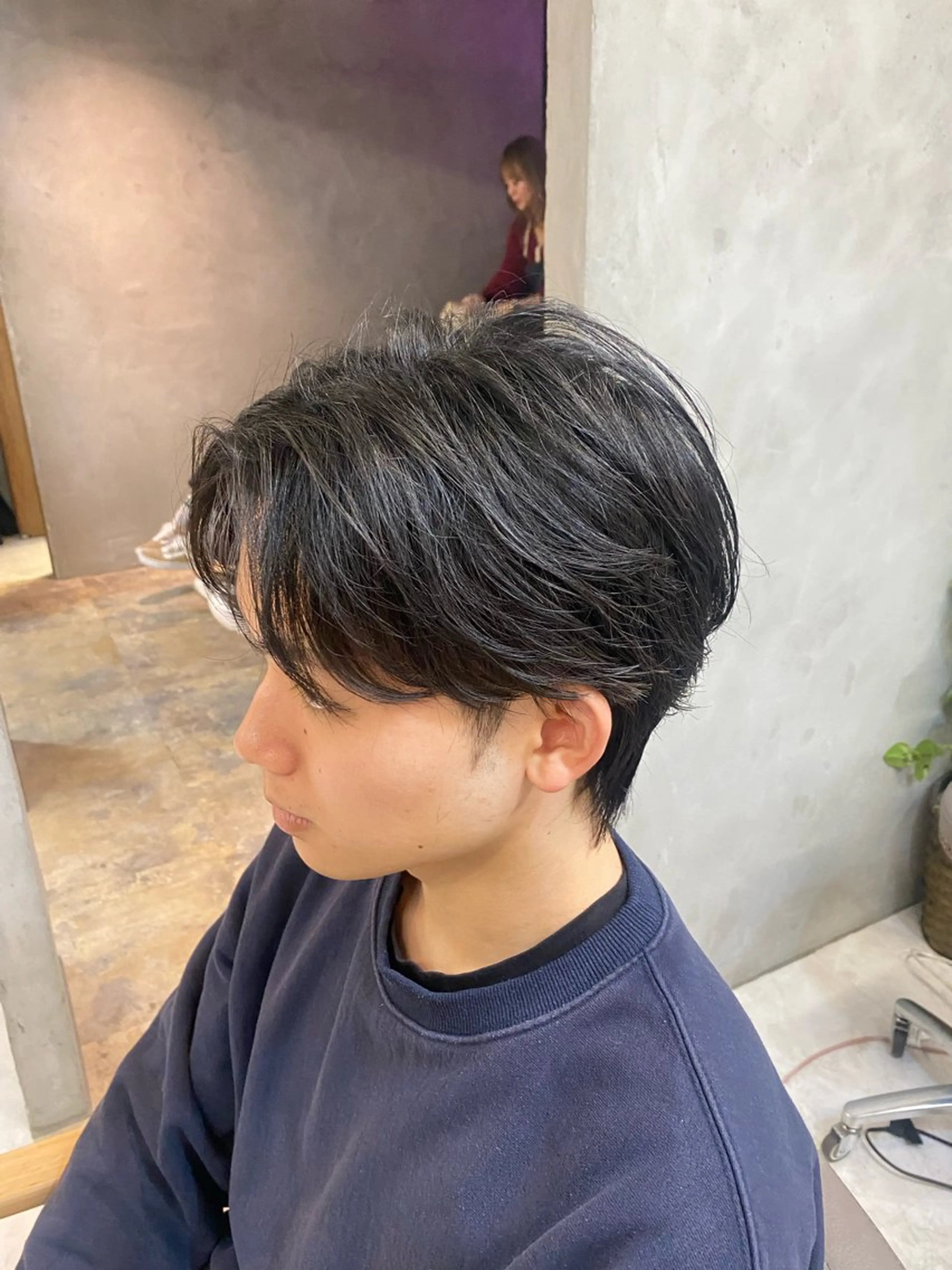 ショート メンズ カット clomus梅田茶屋町店所属・髪質改善特化美容師 酸性ストレート近藤俊のヘアスタイル