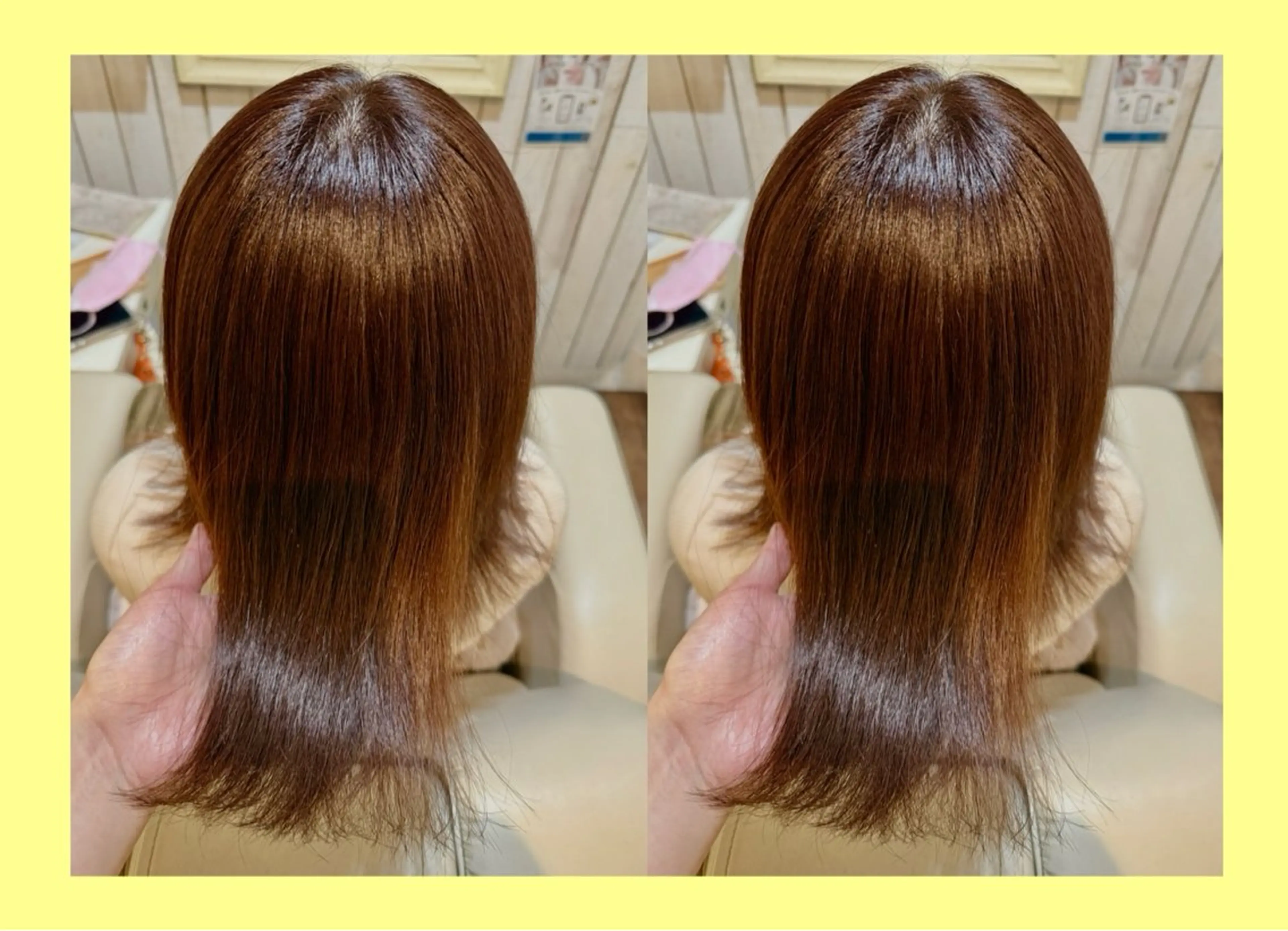 ミディアム カラー トリートメント カット ヘアカラー トリートメント 髪質改善/ハイトーン /茅ヶ崎/YUKAのヘアスタイル