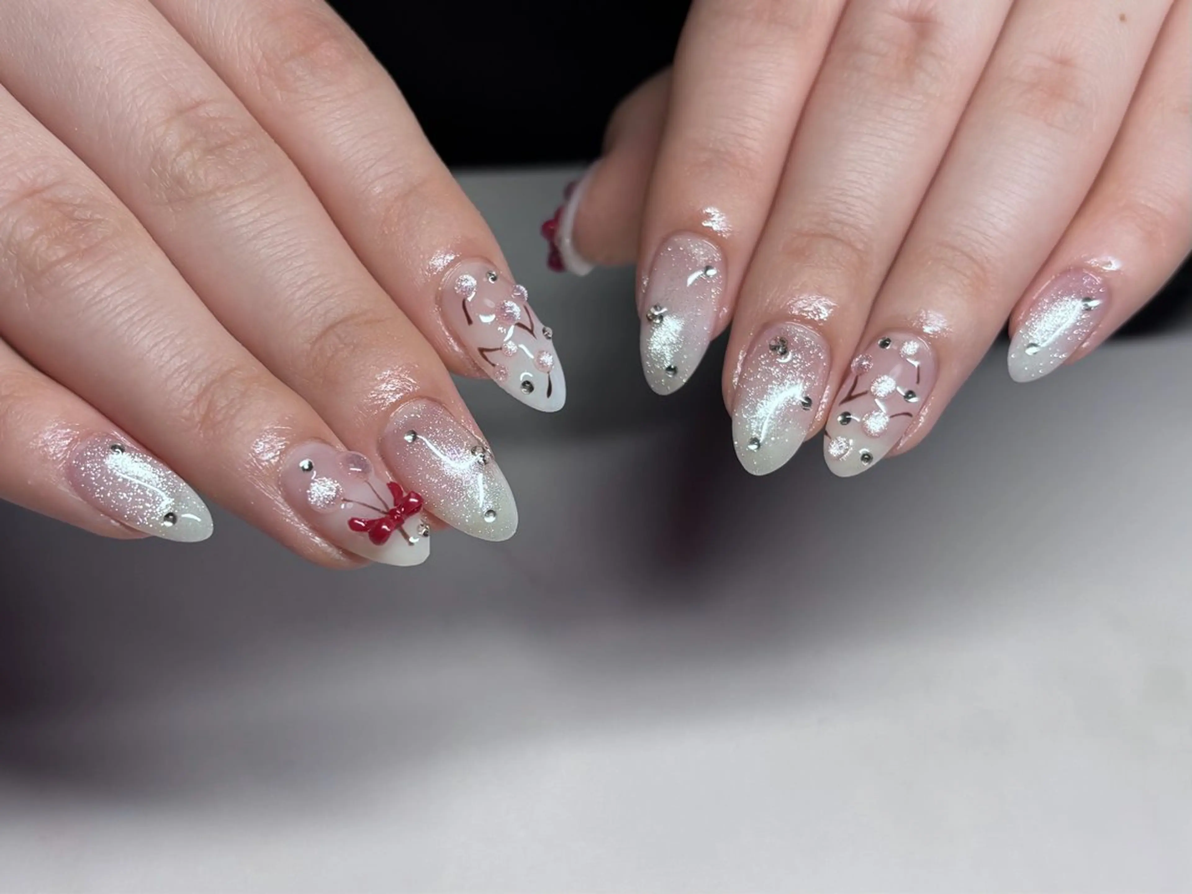 ネイル マグネットネイル ハンドネイル nayu nailのネイルデザイン