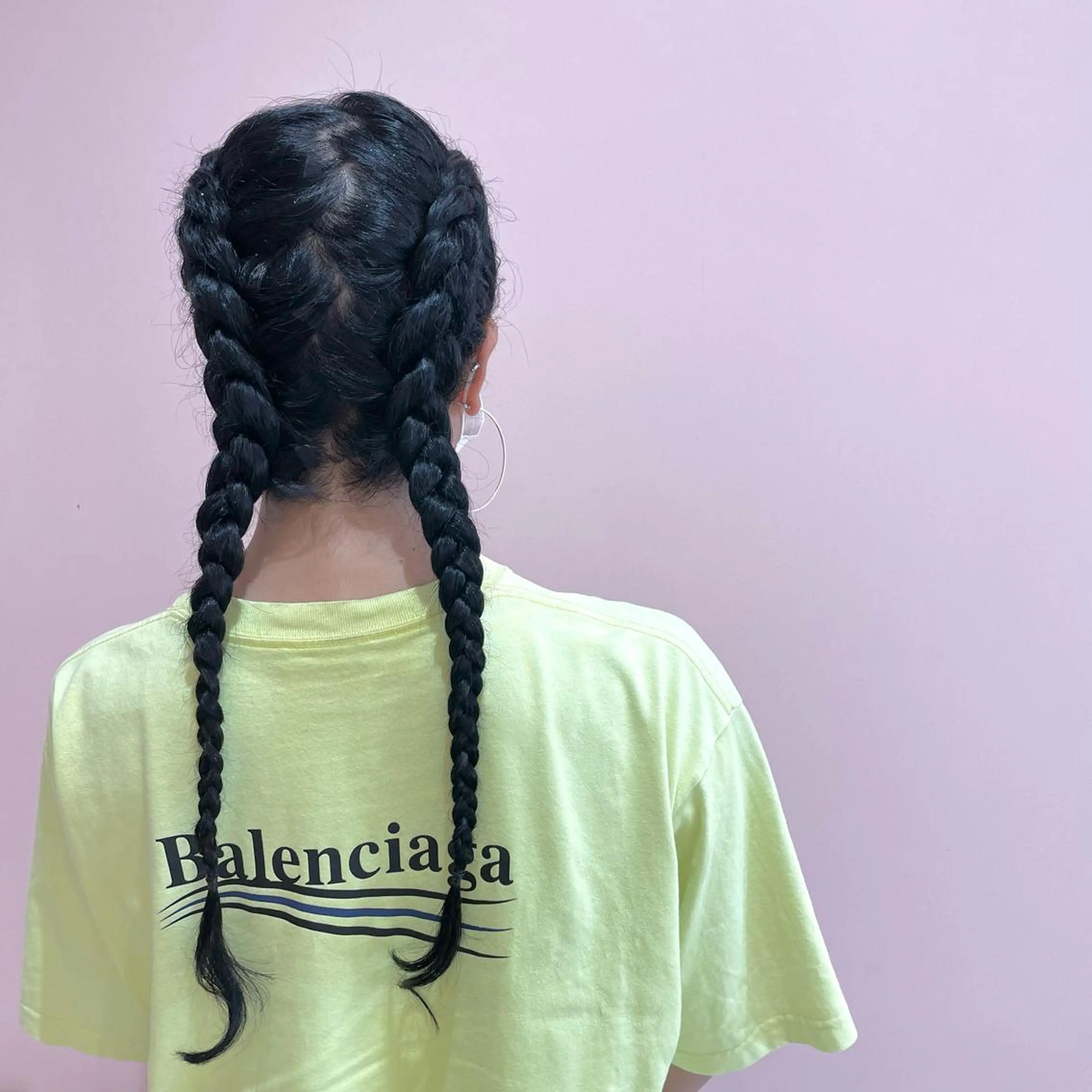 ロング ヘアアレンジ ヘアセット レイヤーカット/ ハイトーンchimiのヘアスタイル