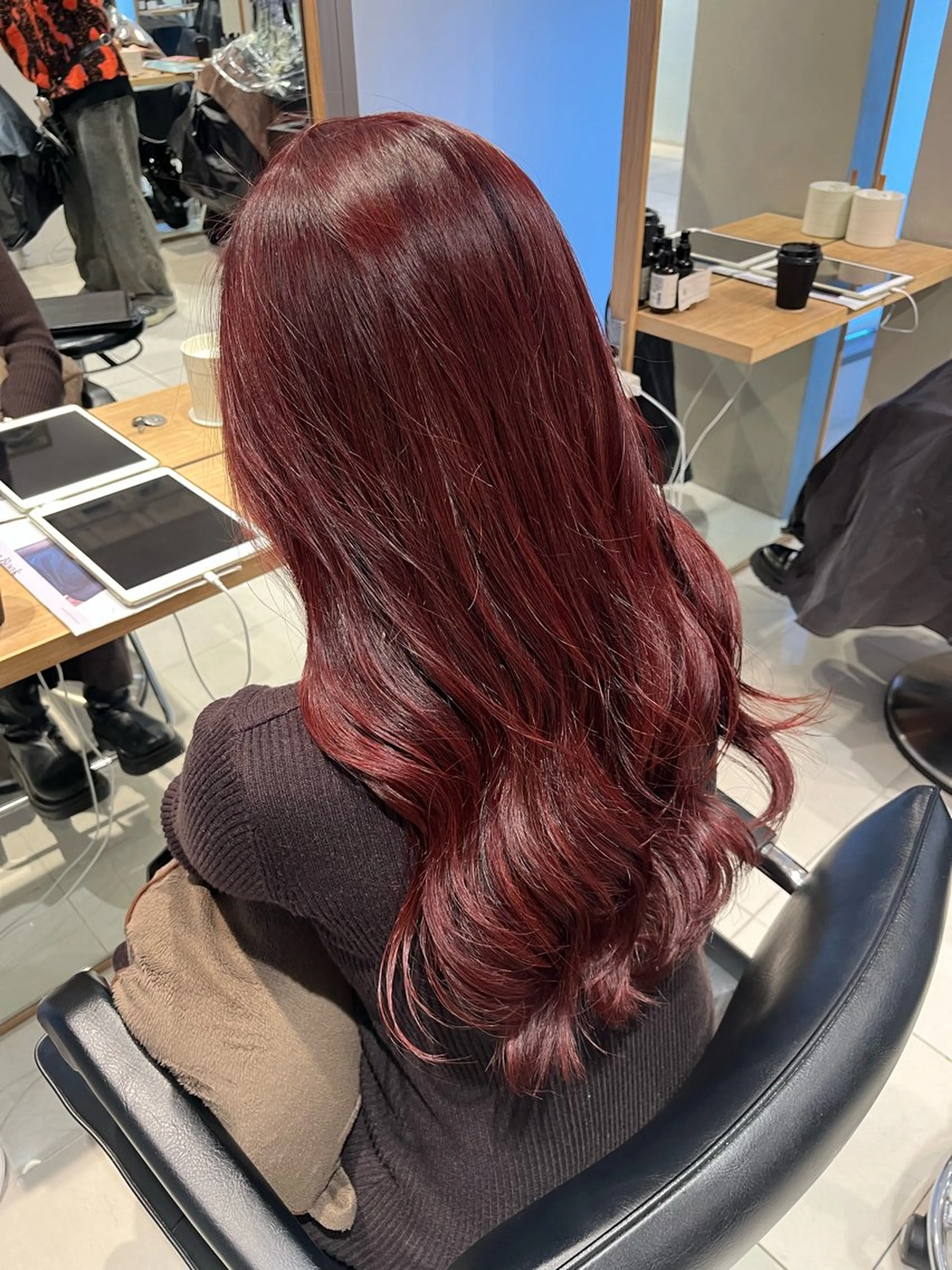 ロング ヘアカラー トリートメント ヘアセット stylist ◎RUKI.のヘアスタイル