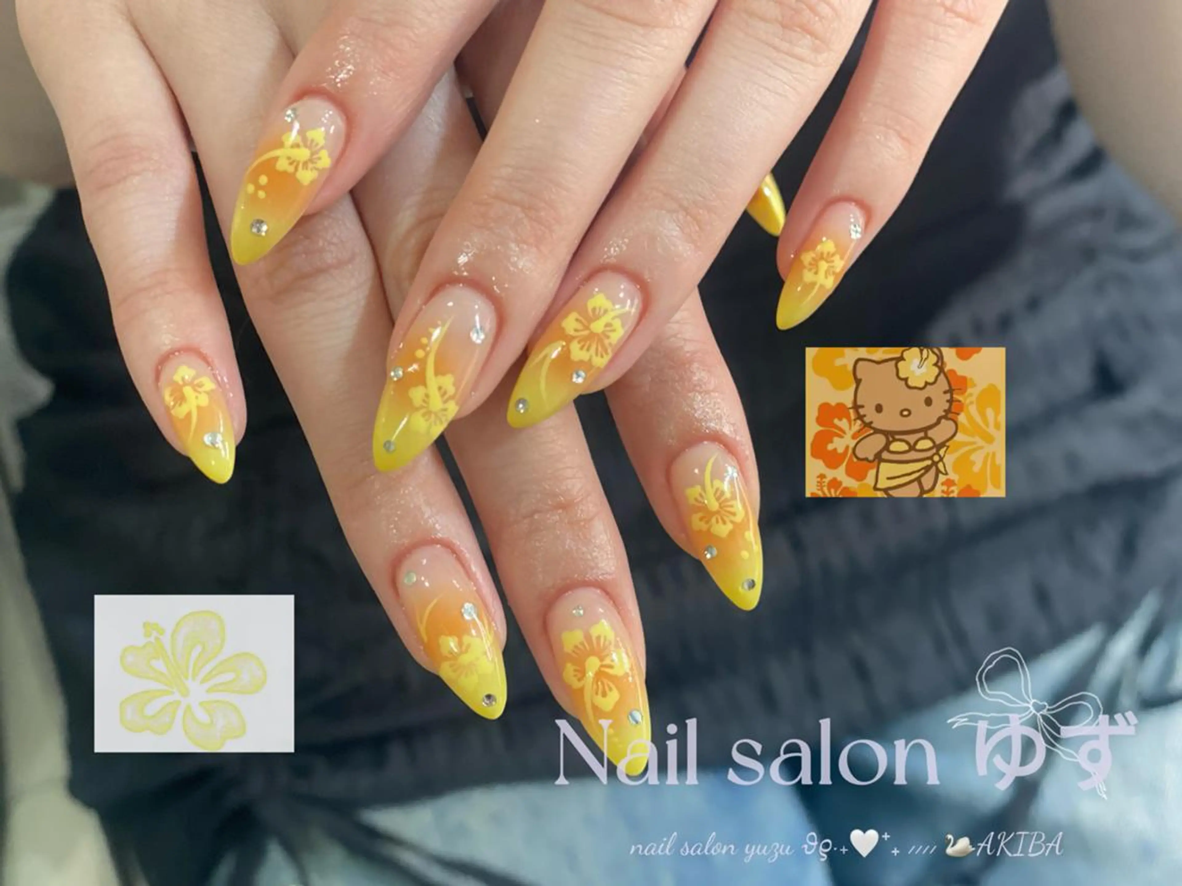 ネイル ハンドネイル MAKI💚💚💚 秋葉原.のネイルデザイン