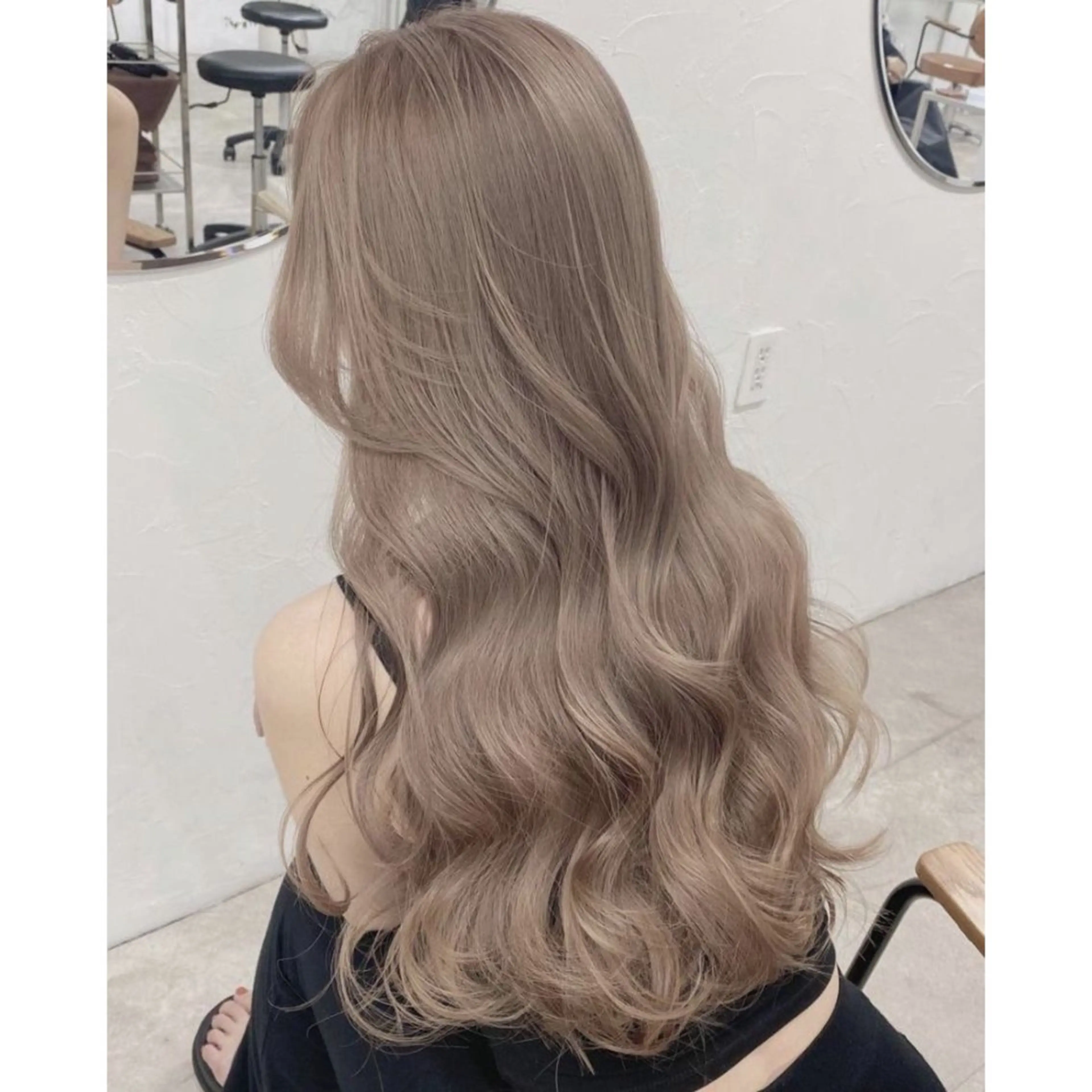 ロング カラー カット ヘアカラー 透明感Color🩶 髪質改善 ユウナ🦋のヘアスタイル