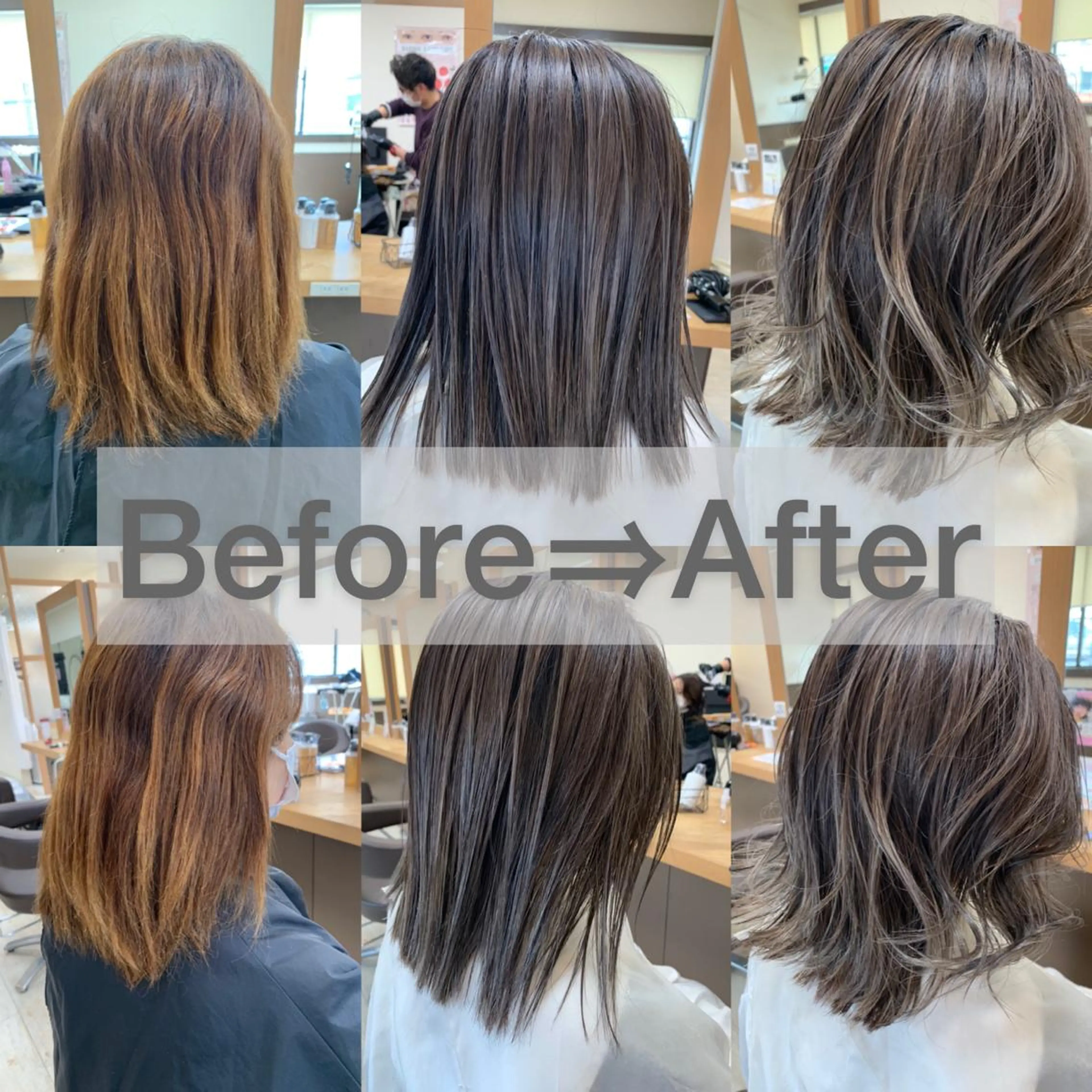 ショート カラー カット ヘアカラー トリートメント Lien 深井店のヘアスタイル