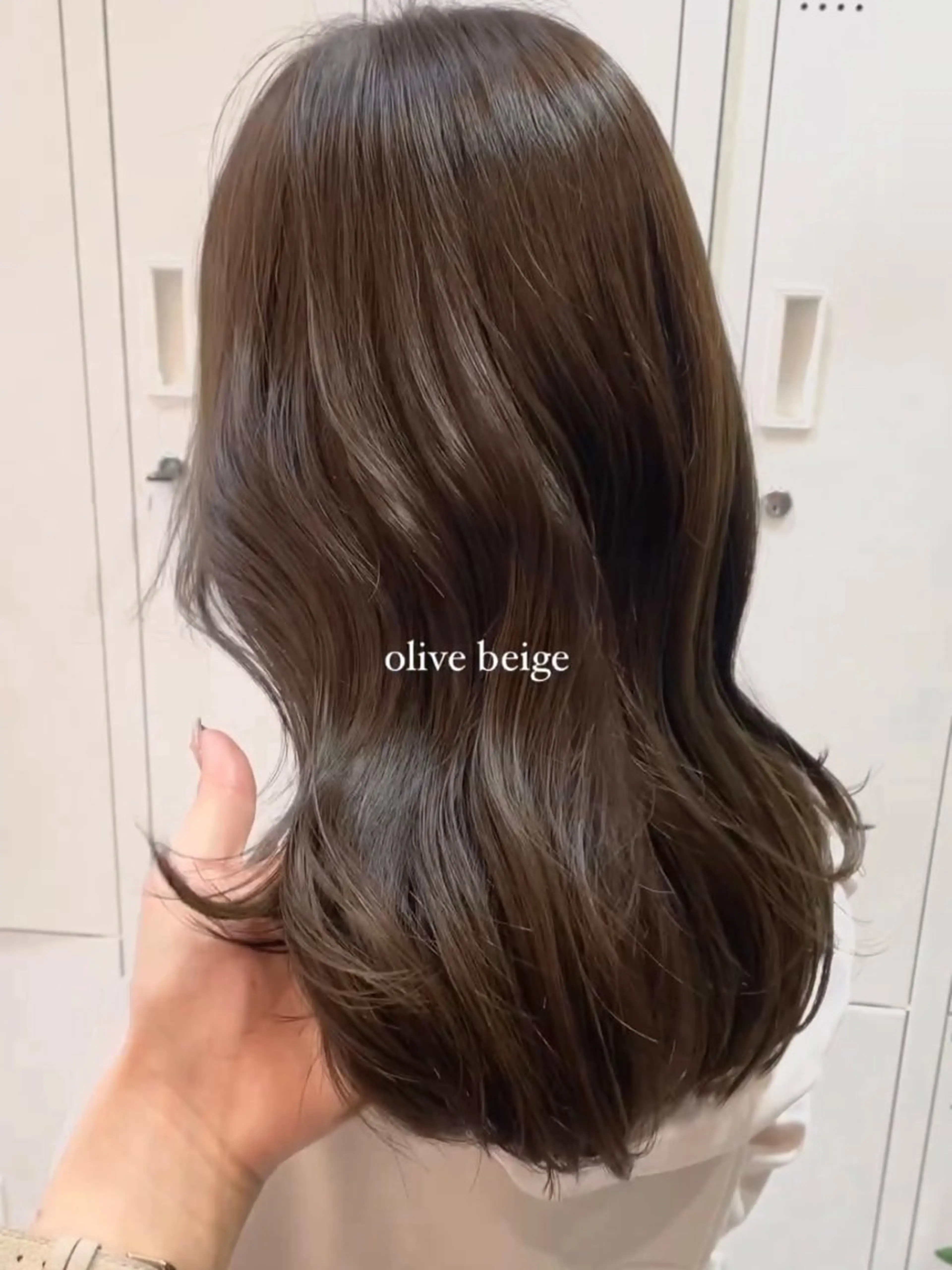 ミディアム カラー mareka/顔周り /透明感カラー🤍のヘアスタイル