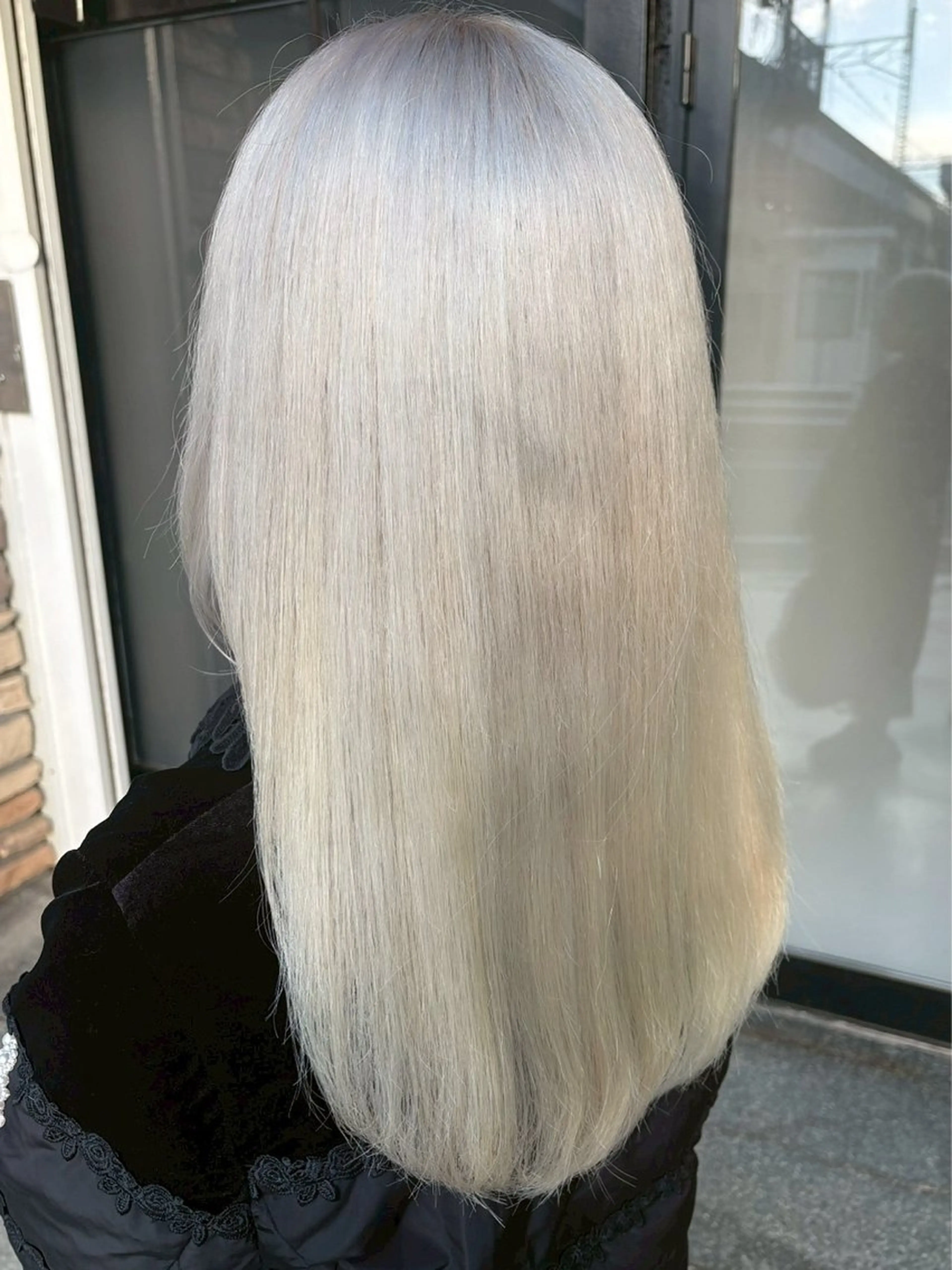 ロング カラー カット ヘアカラー トリートメント ハイトーン/韓国風/ 艶髪/吉祥寺のヘアスタイル