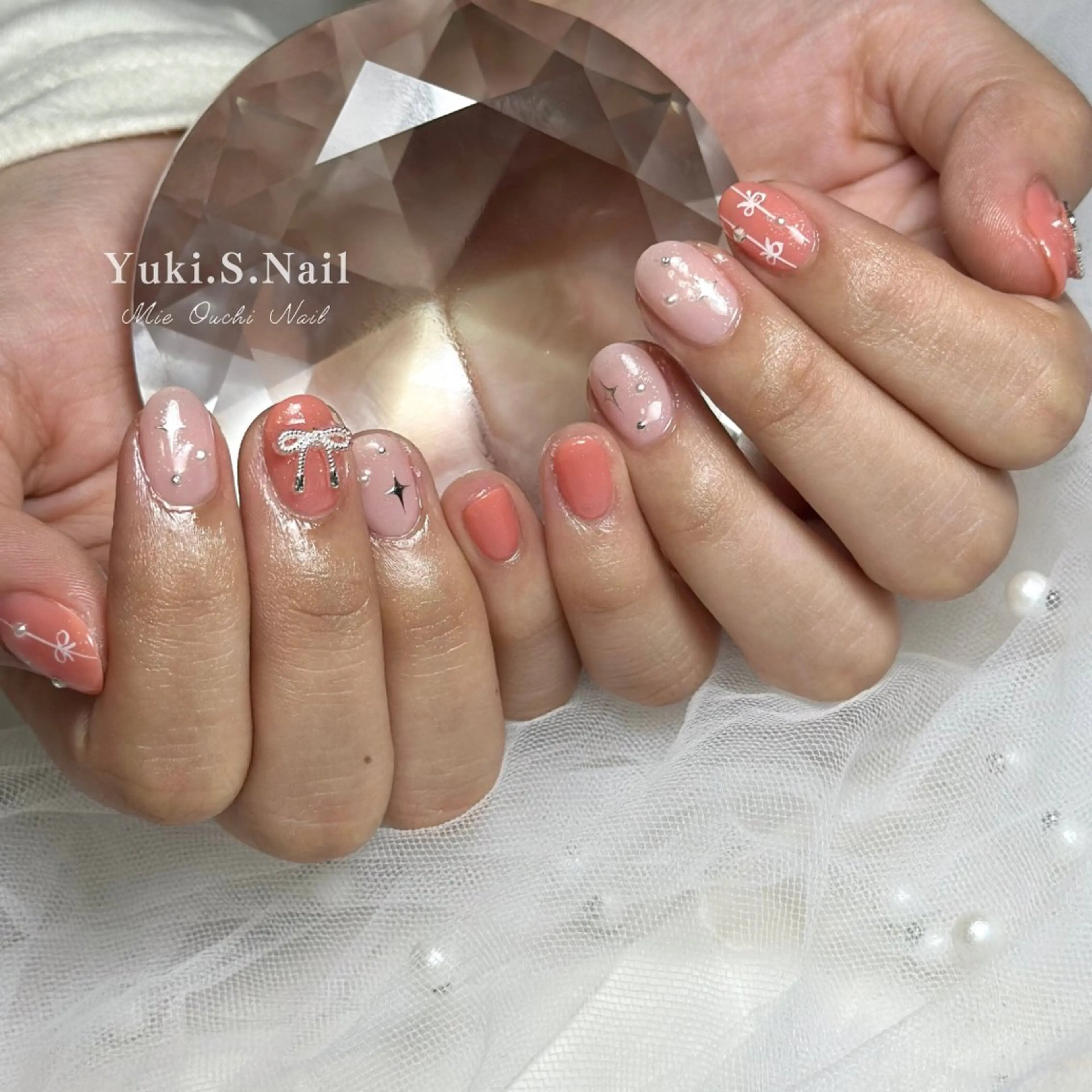 ショート ハンドネイル Yuki S.Nailのネイルデザイン