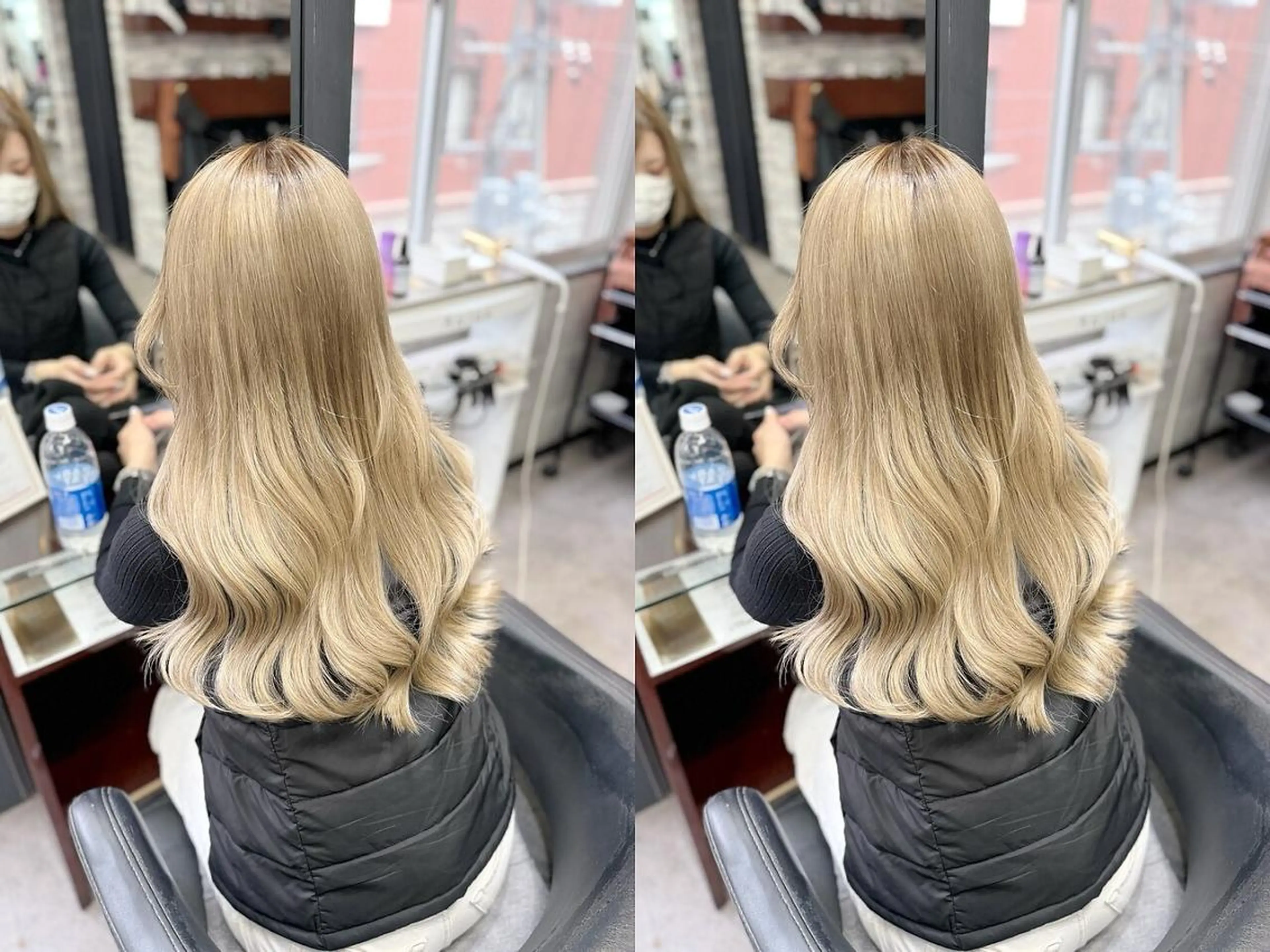 ロング カット ヘアカラー 💎馴染むエクステ ×カラーTOMO💎のヘアスタイル