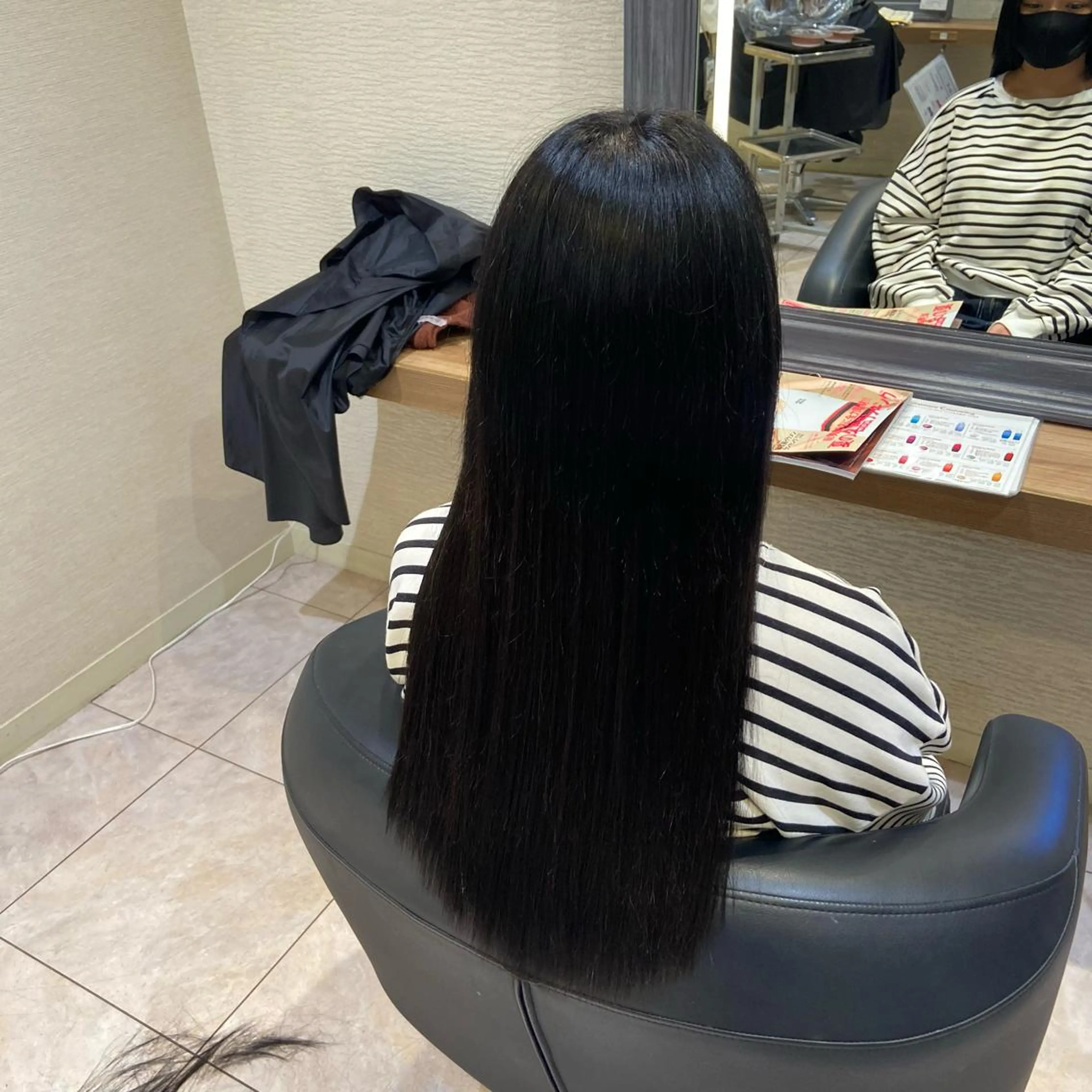 カット＋縮毛矯正＋3ステップハホニコトリートメント🌸の写真