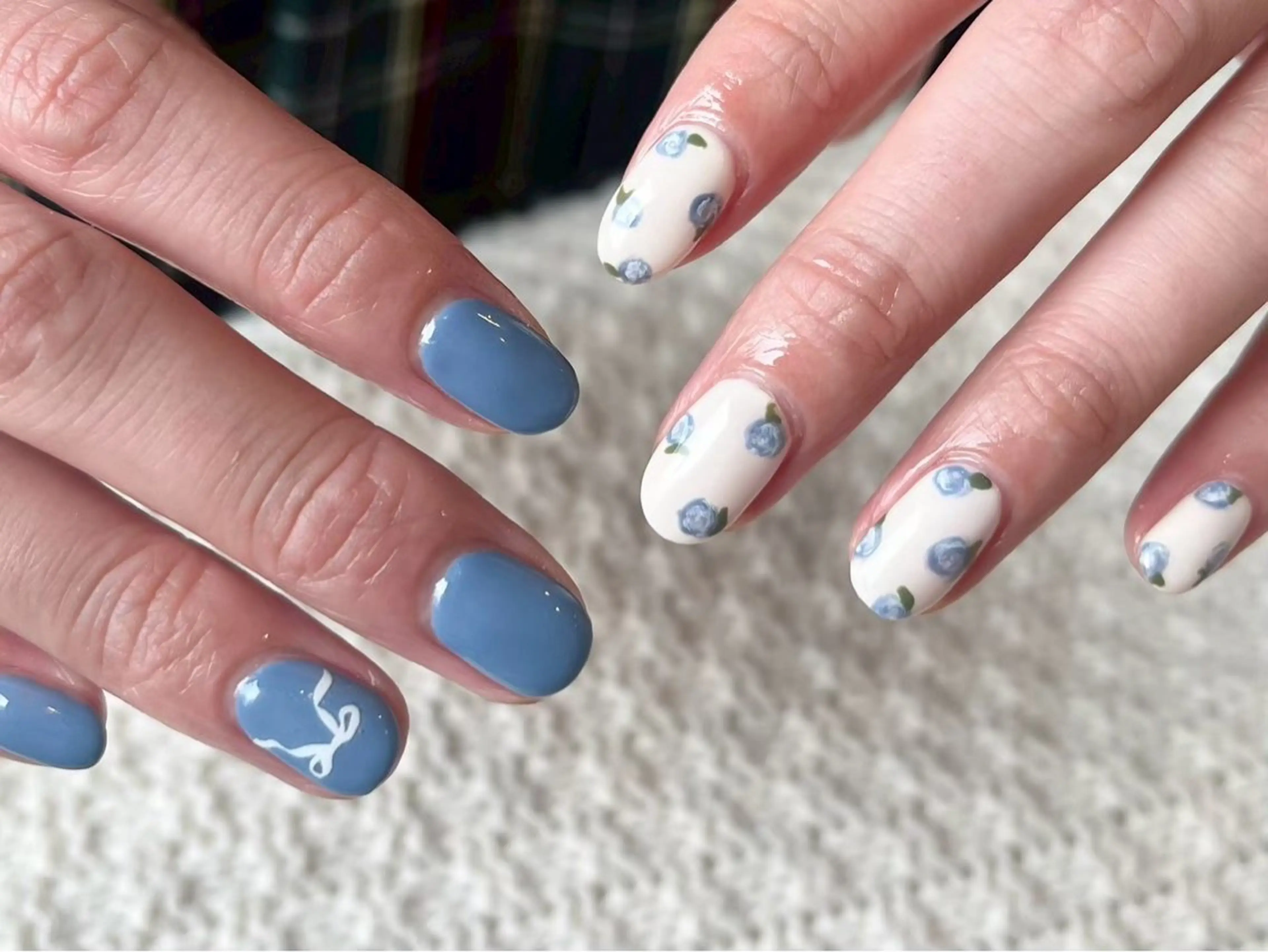 ネイル リボン Ayano ♡のネイルデザイン