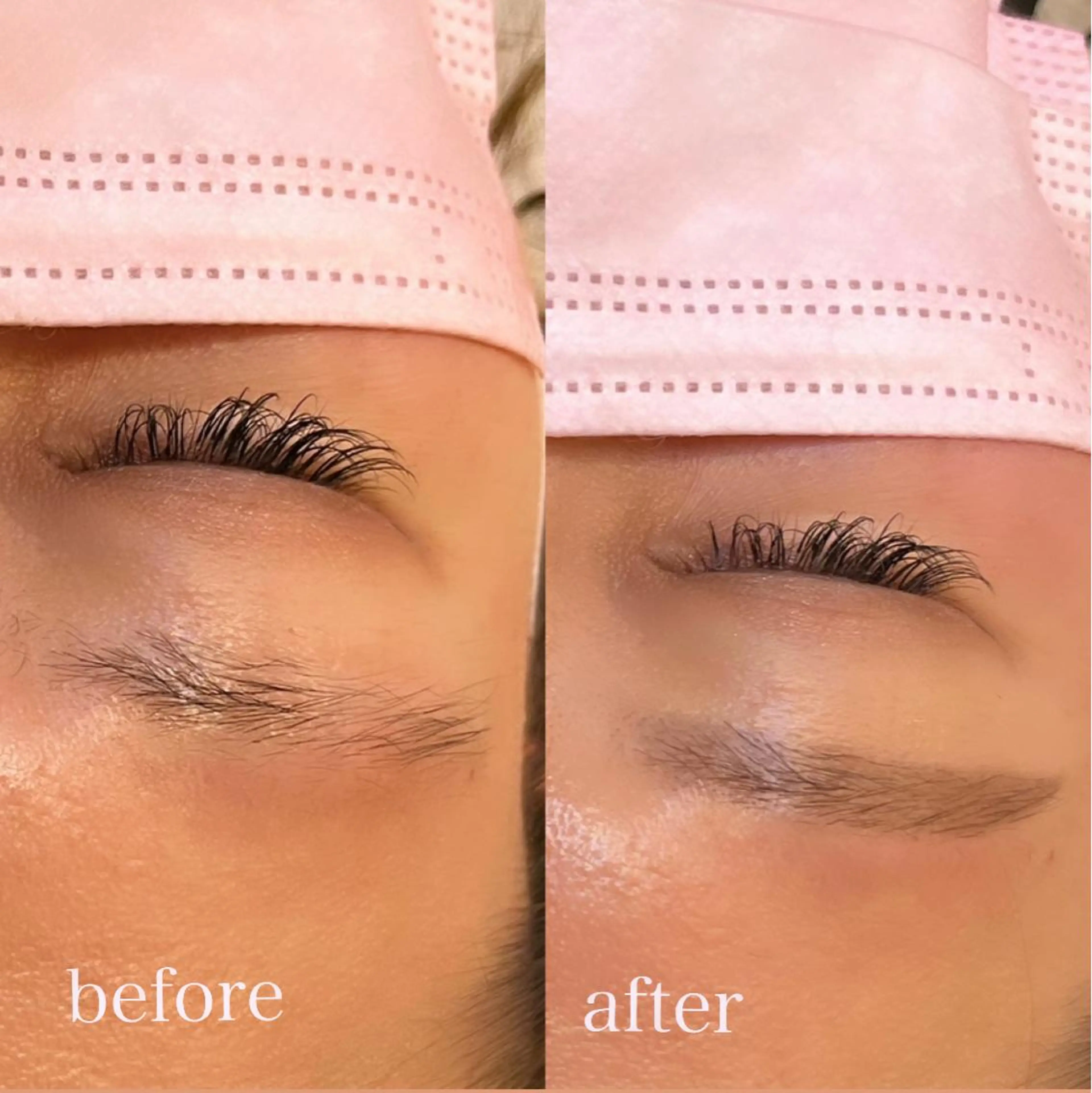 アイブロウ ワックス脱毛 眉カット HARUHARU hinano *のマツエク・マツパデザイン