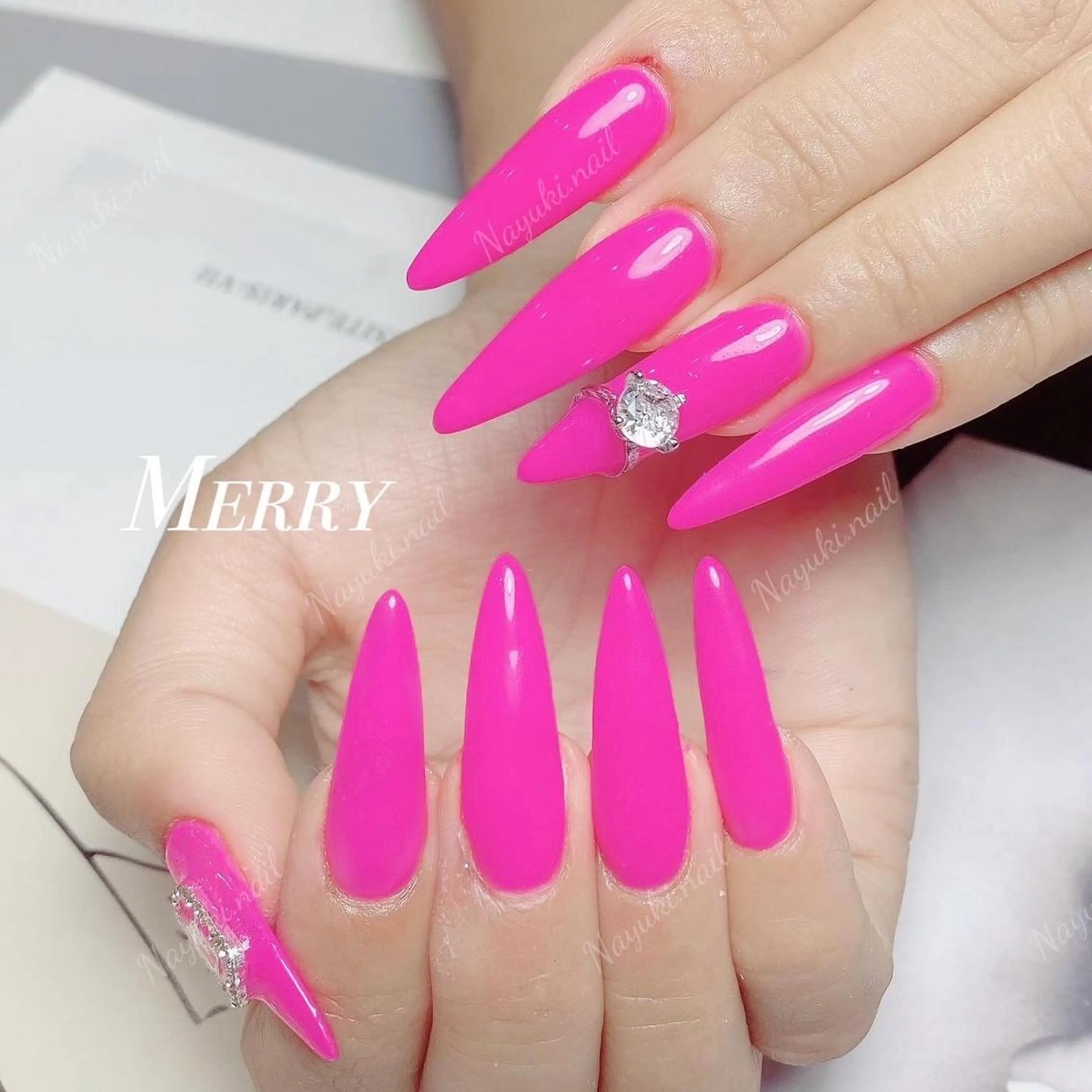 ネイル ハンドネイル ハンドケア YUKI 💗 渋谷店のネイルデザイン