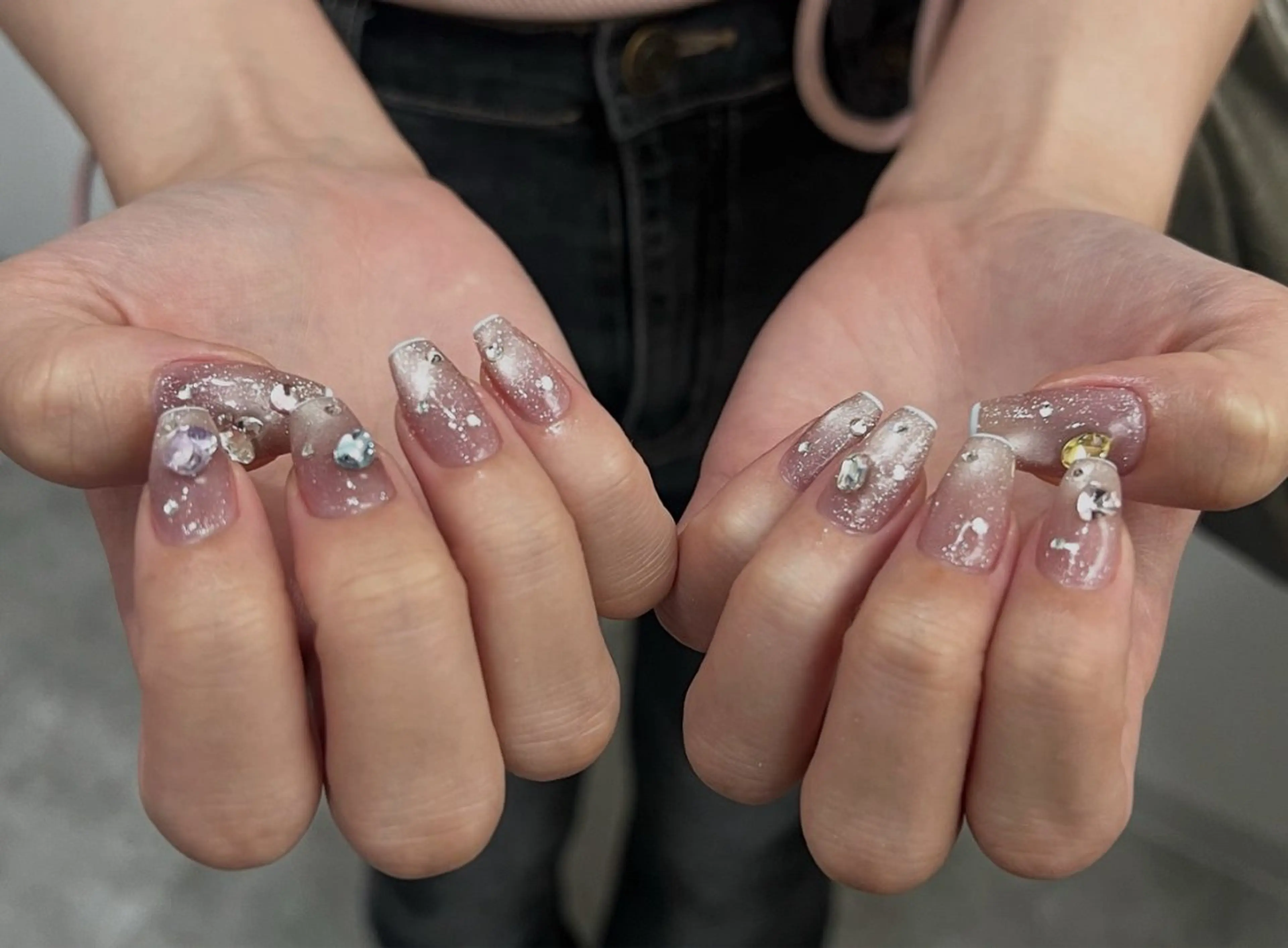 ネイル ハンドネイル ハンドケア SHIORI🐈‍⬛ aimermoreのネイルデザイン