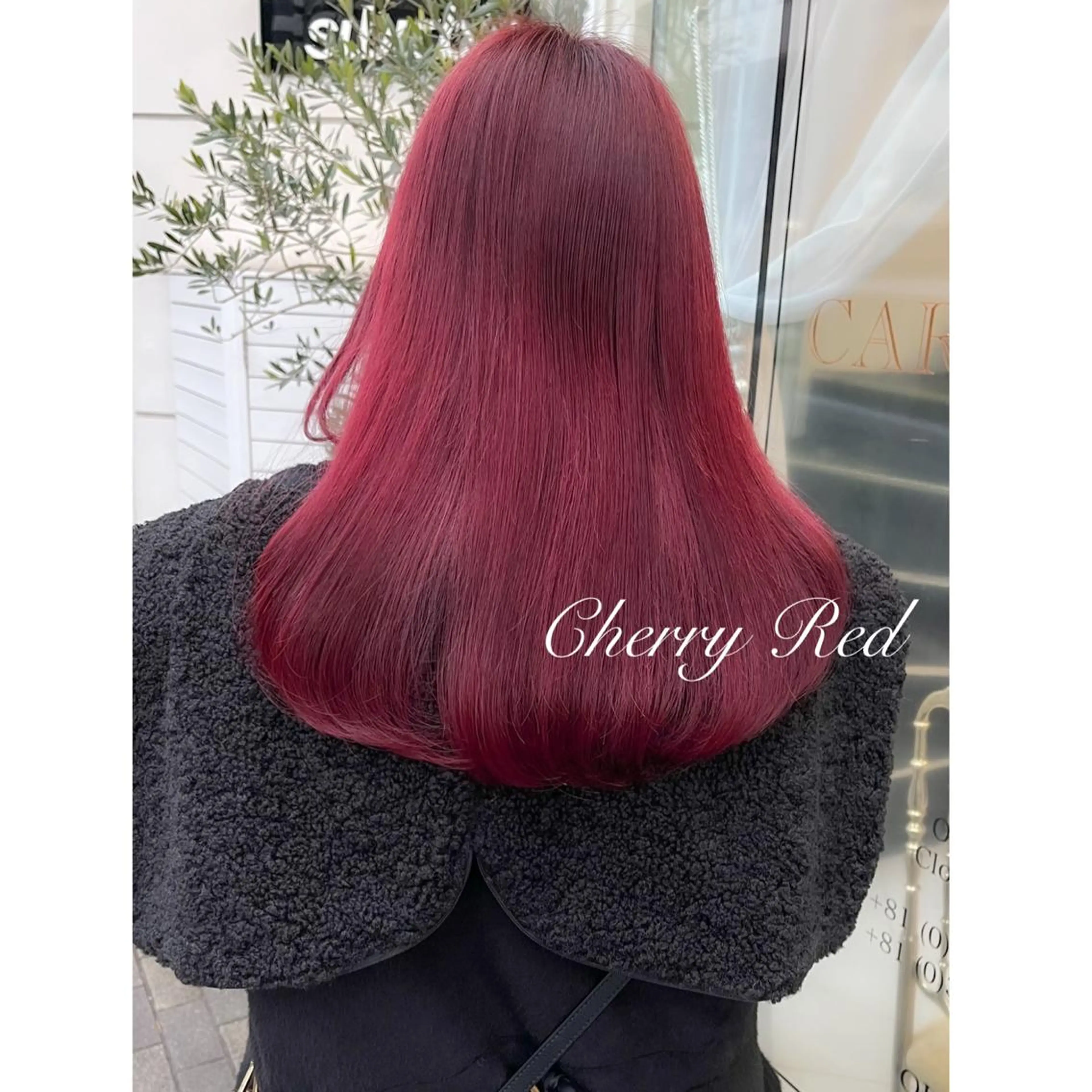 セミロング カラー ブリーチ ヘアカラー トリートメント LOTTA CUCCI所属・miyu /トレンド カラー×艶髪のヘアスタイル