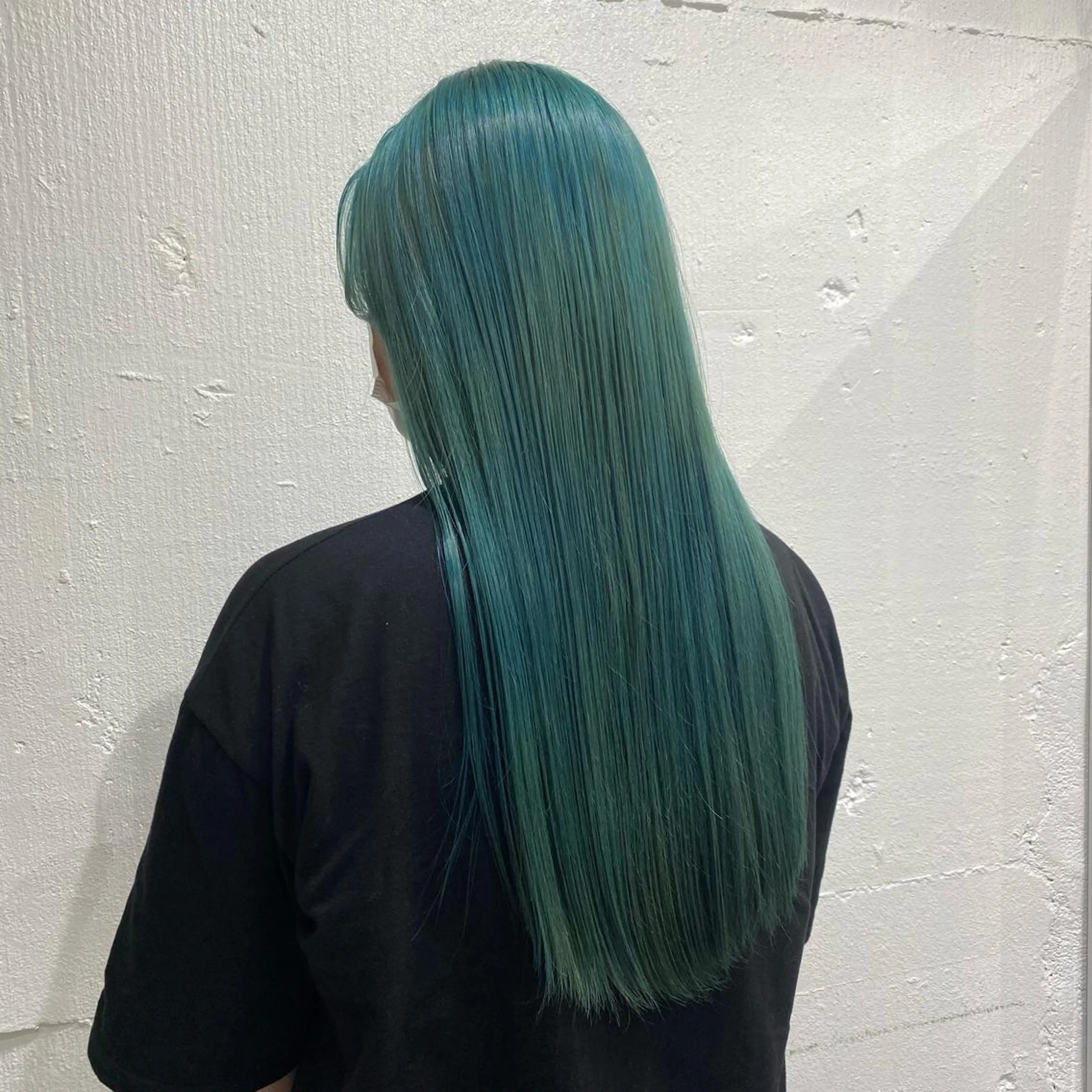 ロング ヘアカラー トリートメント ヘッドスパ ヘアセット kai .のヘアスタイル