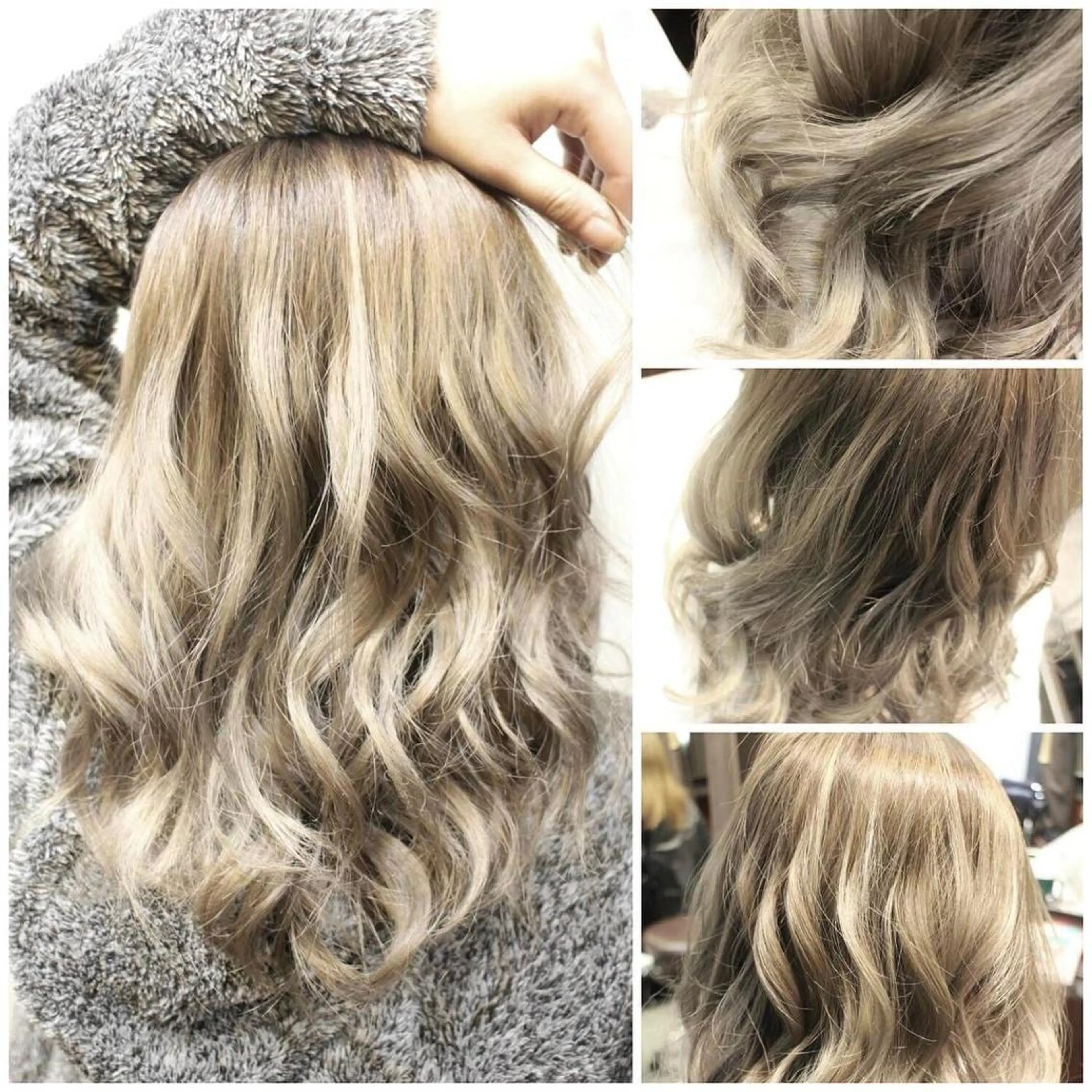 ミディアム カラー ヘアアレンジ ベージュカラー ミルクティーベージュ ヘアカラー トリートメント Shelltie Fiel (シェルティフィエル)所属・次世代シールエクステ 錦糸町 小泉 朋之のヘアスタイル