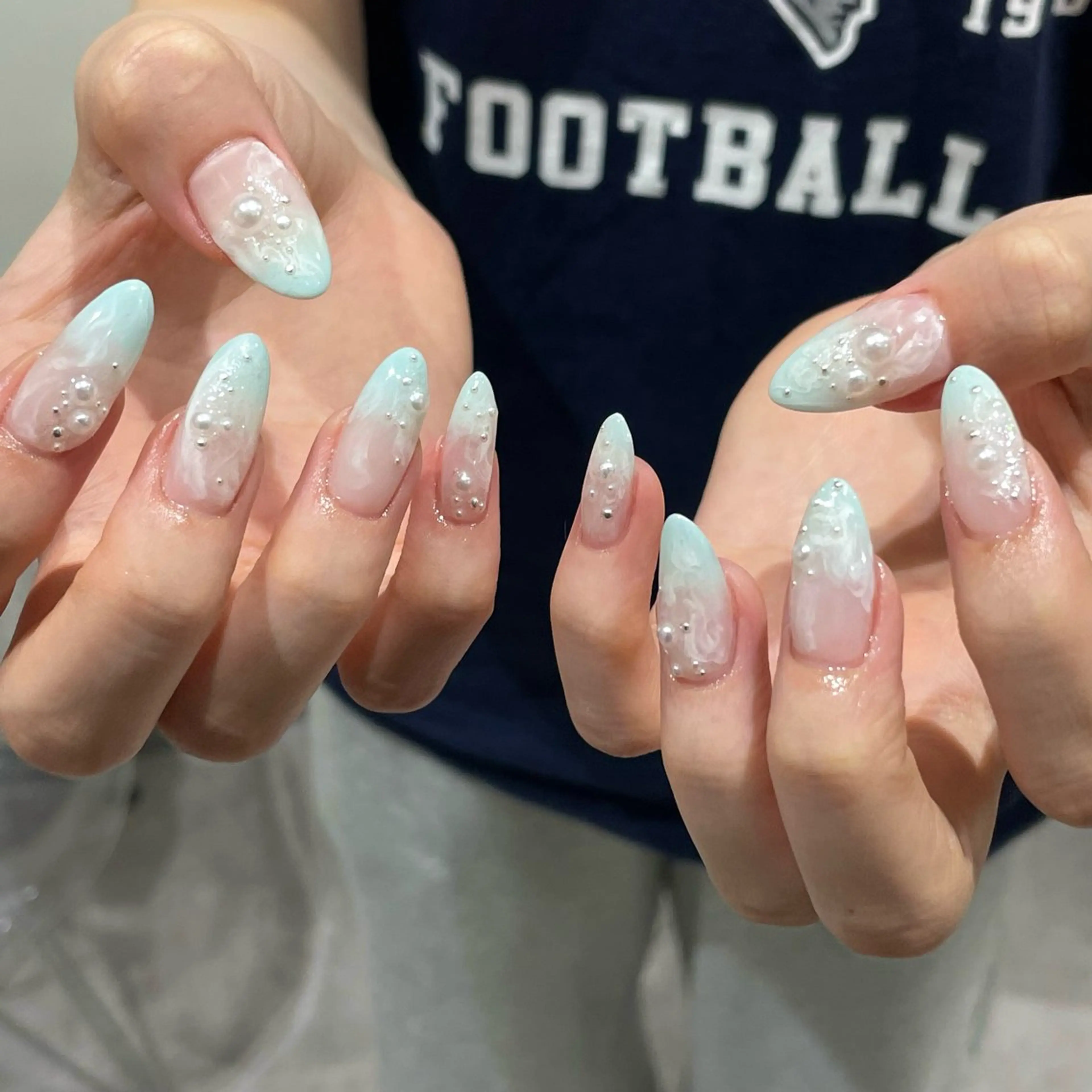 ネイル ハンドネイル IROHA NAIL Kurumi🪽🫧のネイルデザイン