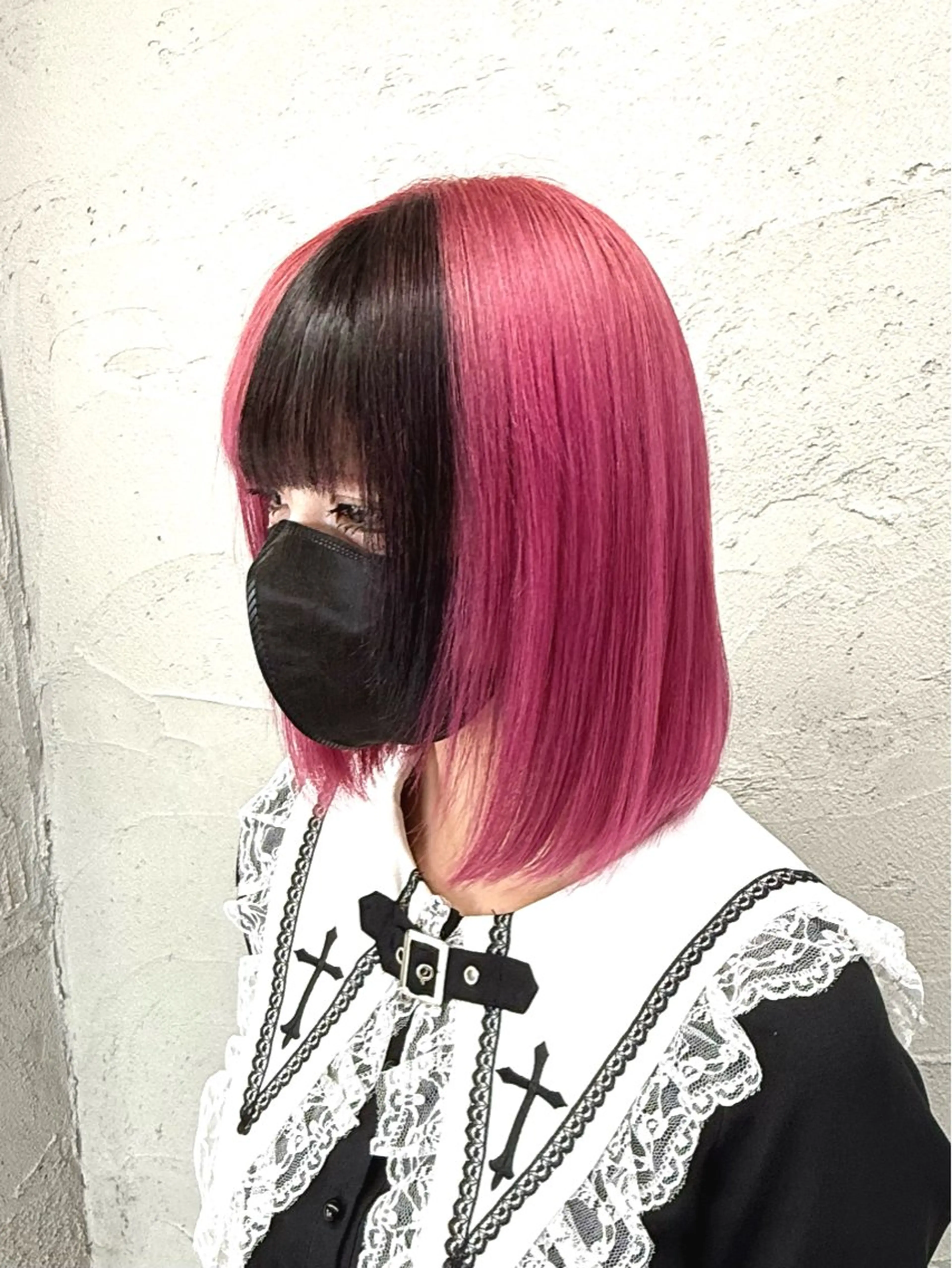 ミディアム カット ヘアカラー トリートメント 【柏】美髪矯正× ブリーチ💫だいちのヘアスタイル