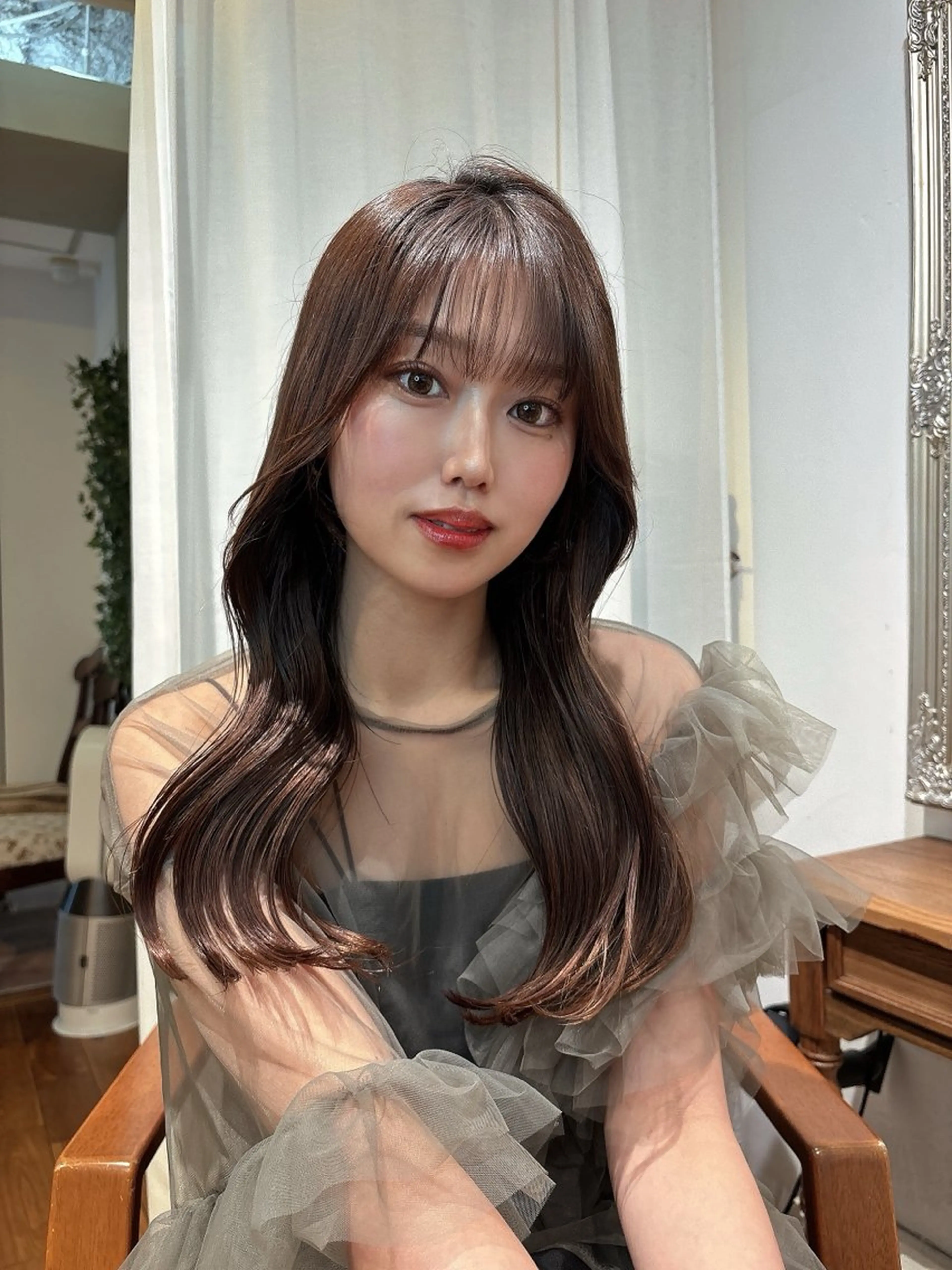 【18日限定】ワンカラー+コテ巻きorストレートアイロン仕上げ💕の写真